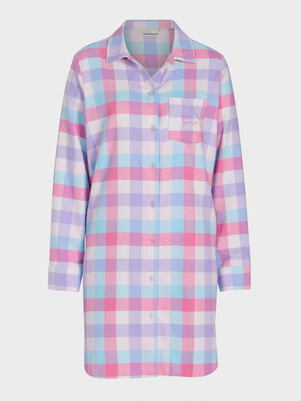 Check Classic Flannelette Nightshirt multi