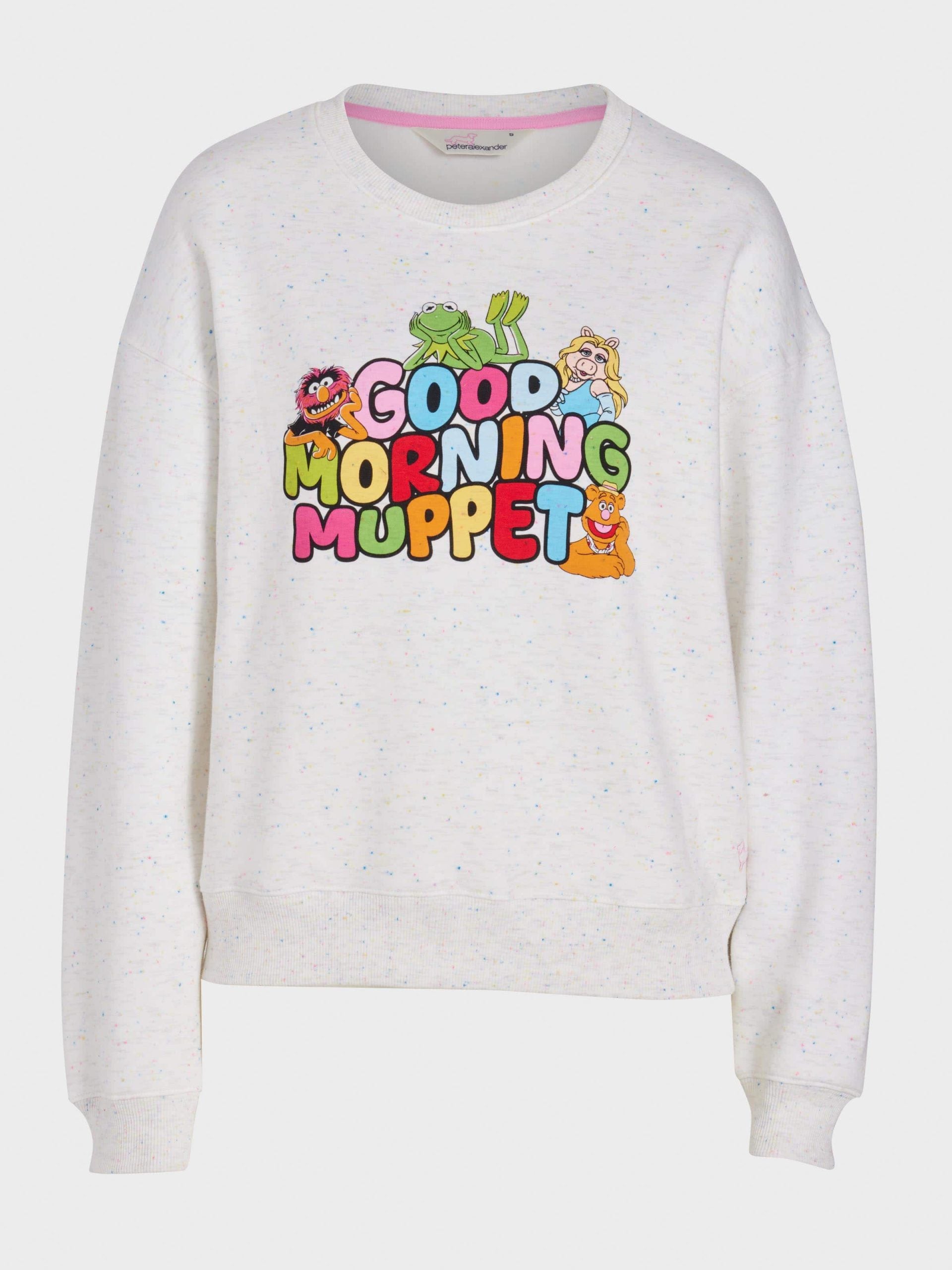 Good Morning Muppet Speckle Fleece Sweater multi