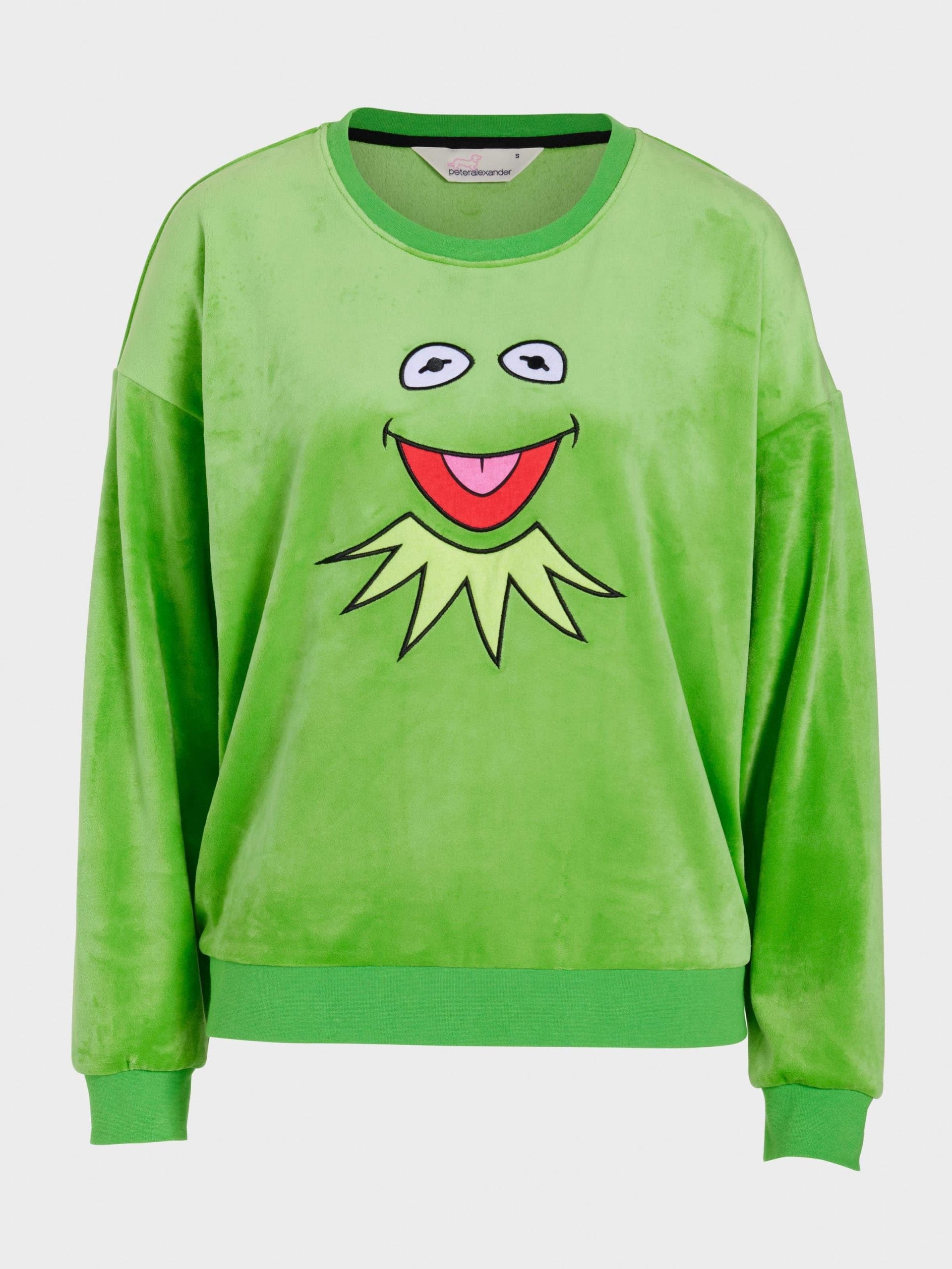 Kermit Velvet Sweater green