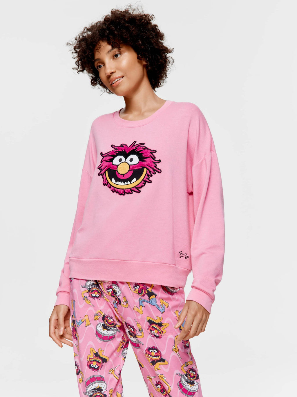 The Muppets Animal Sweater pink
