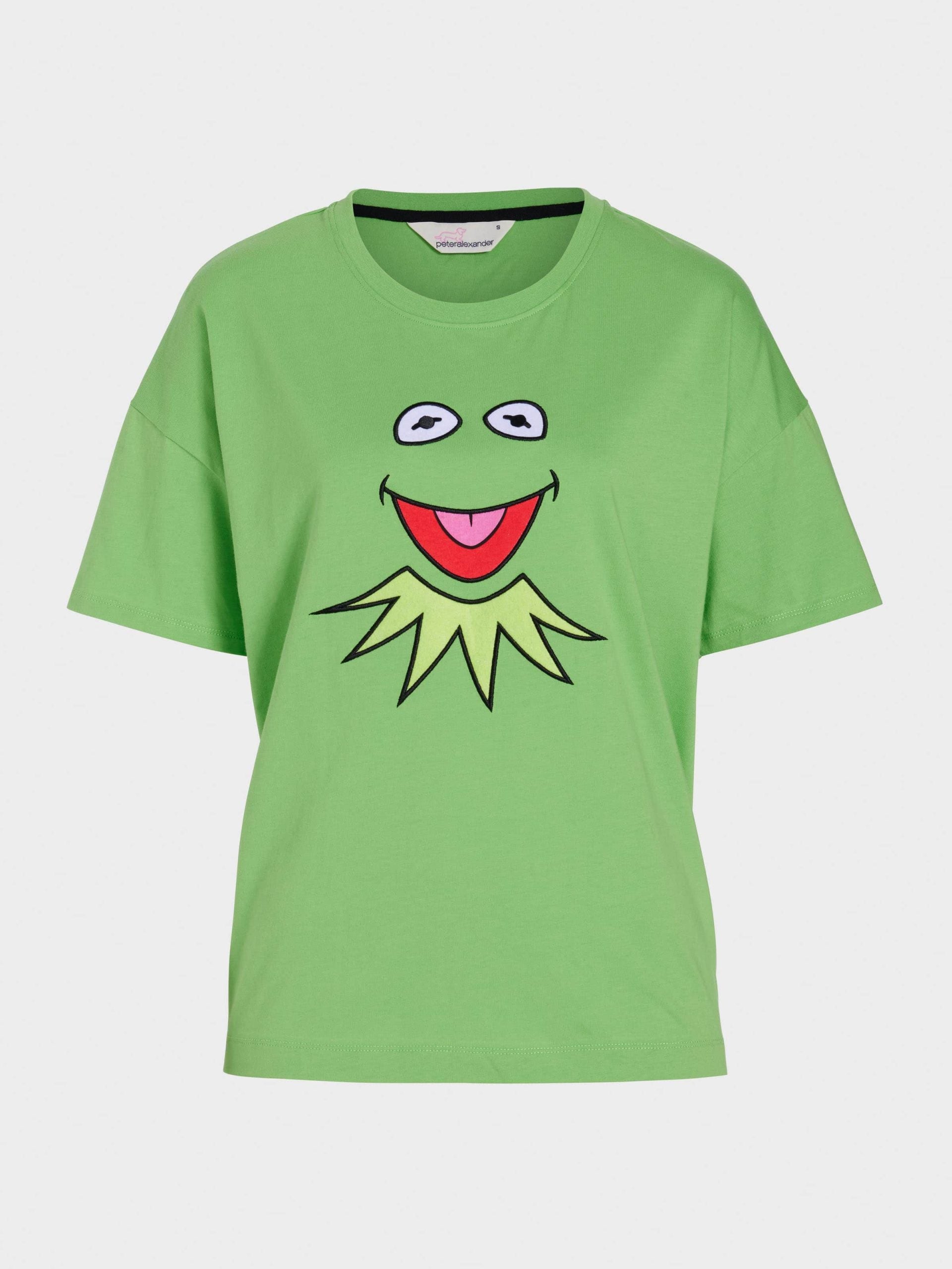 Kermit Face Tee green
