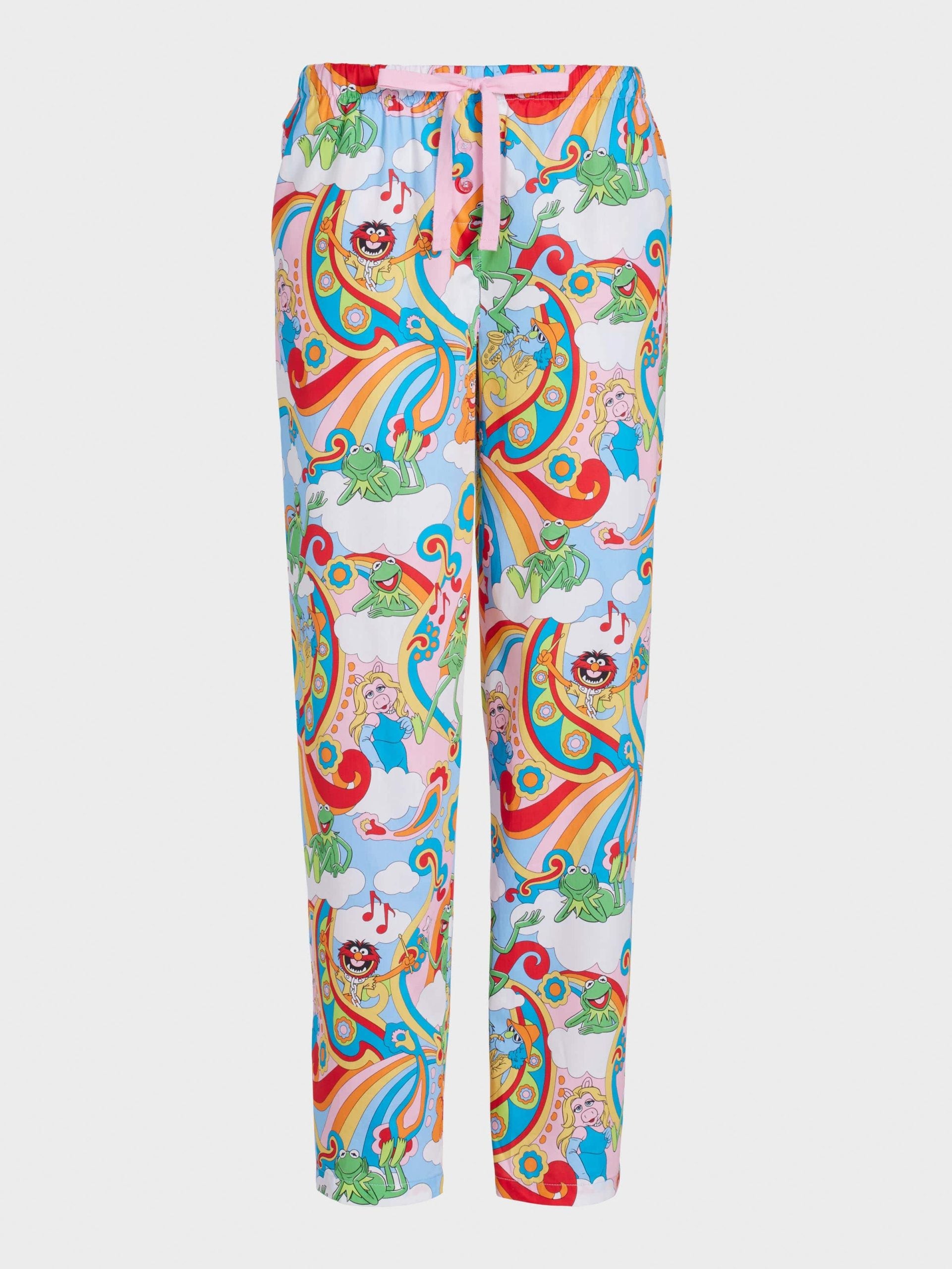 The Muppets Rainbow 100% Cotton Pj Pant multi