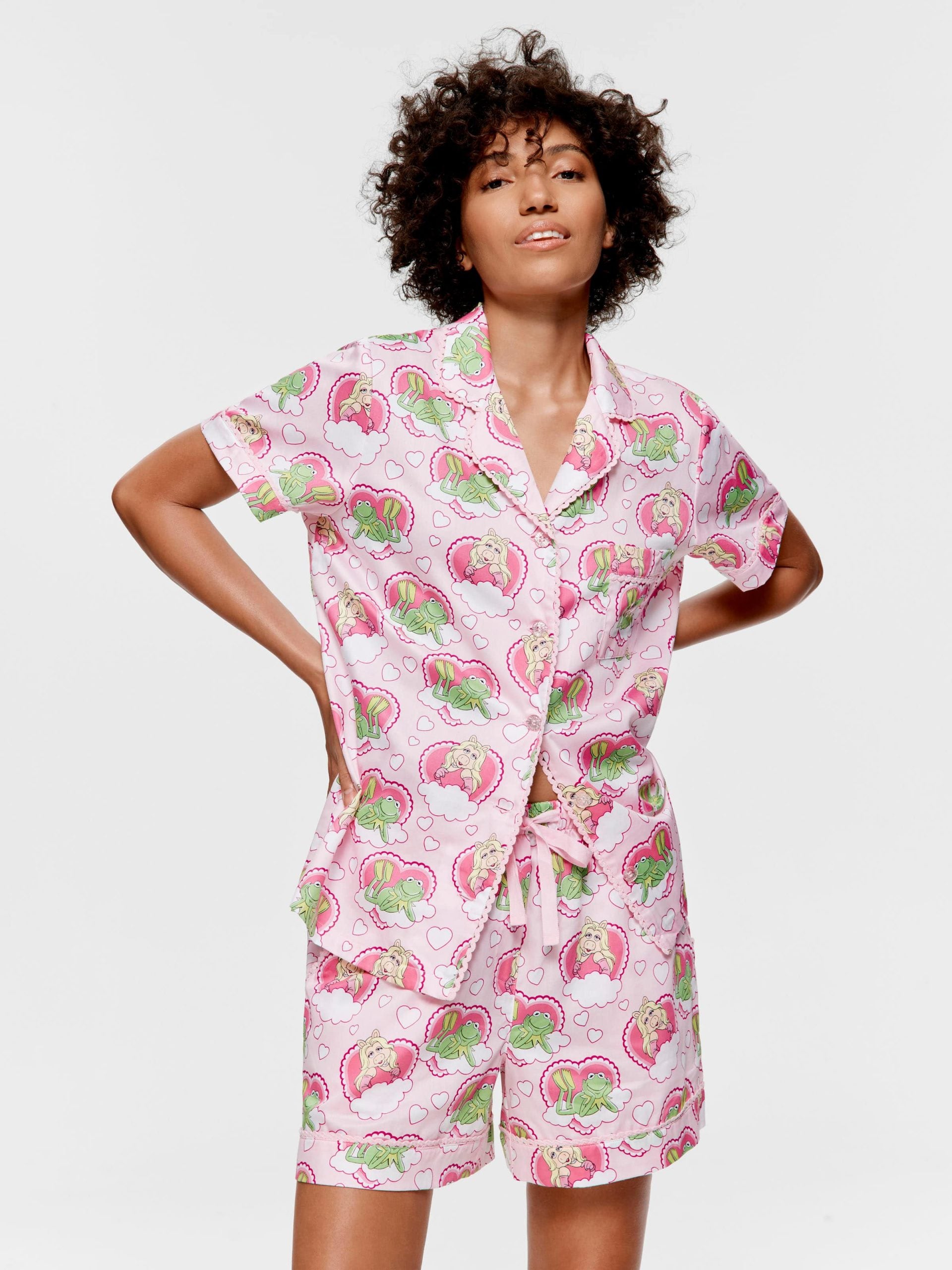 Miss Piggy & Kermit Shortie Pj Set multi
