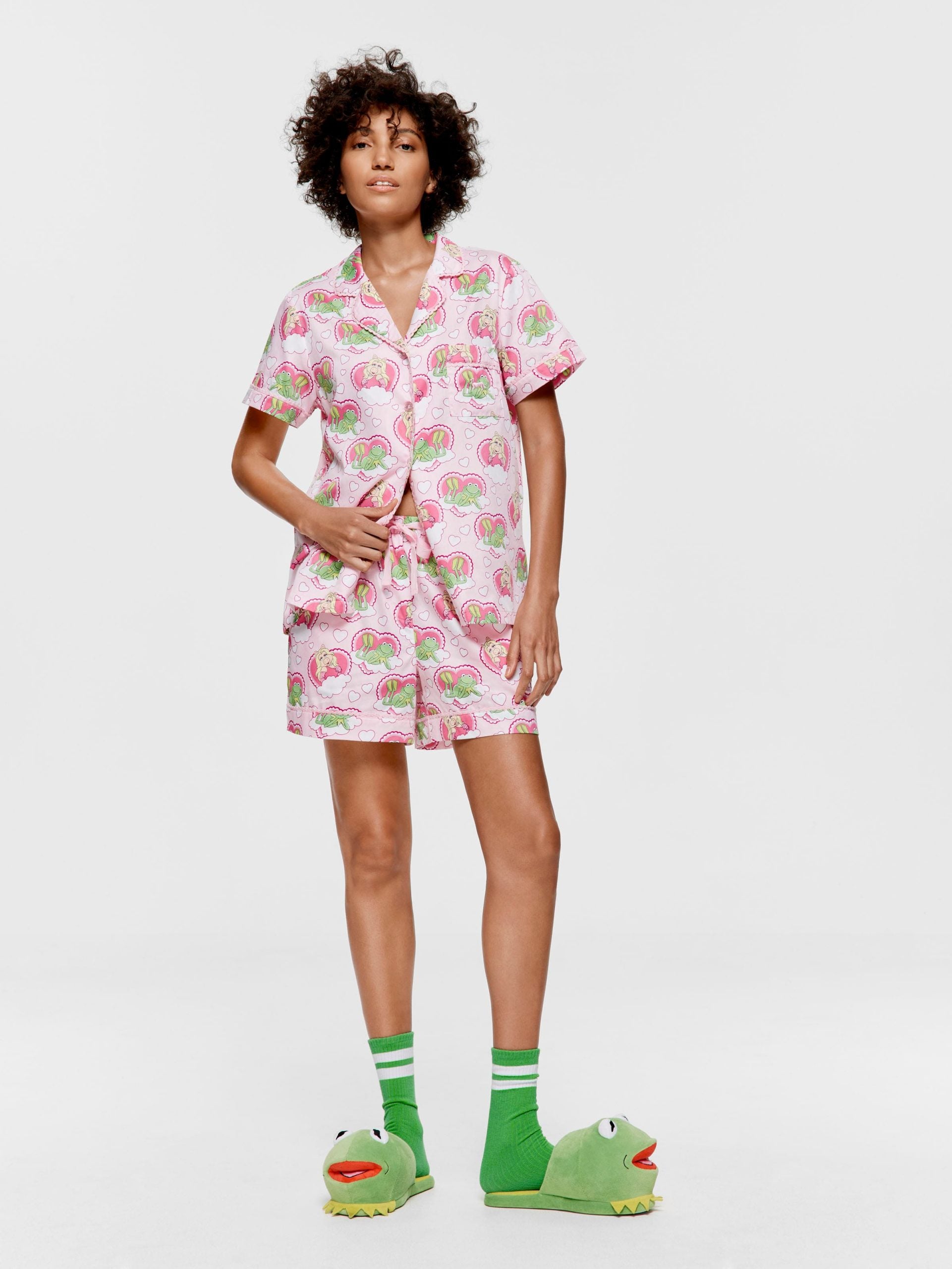 Miss Piggy & Kermit Shortie Pj Set multi