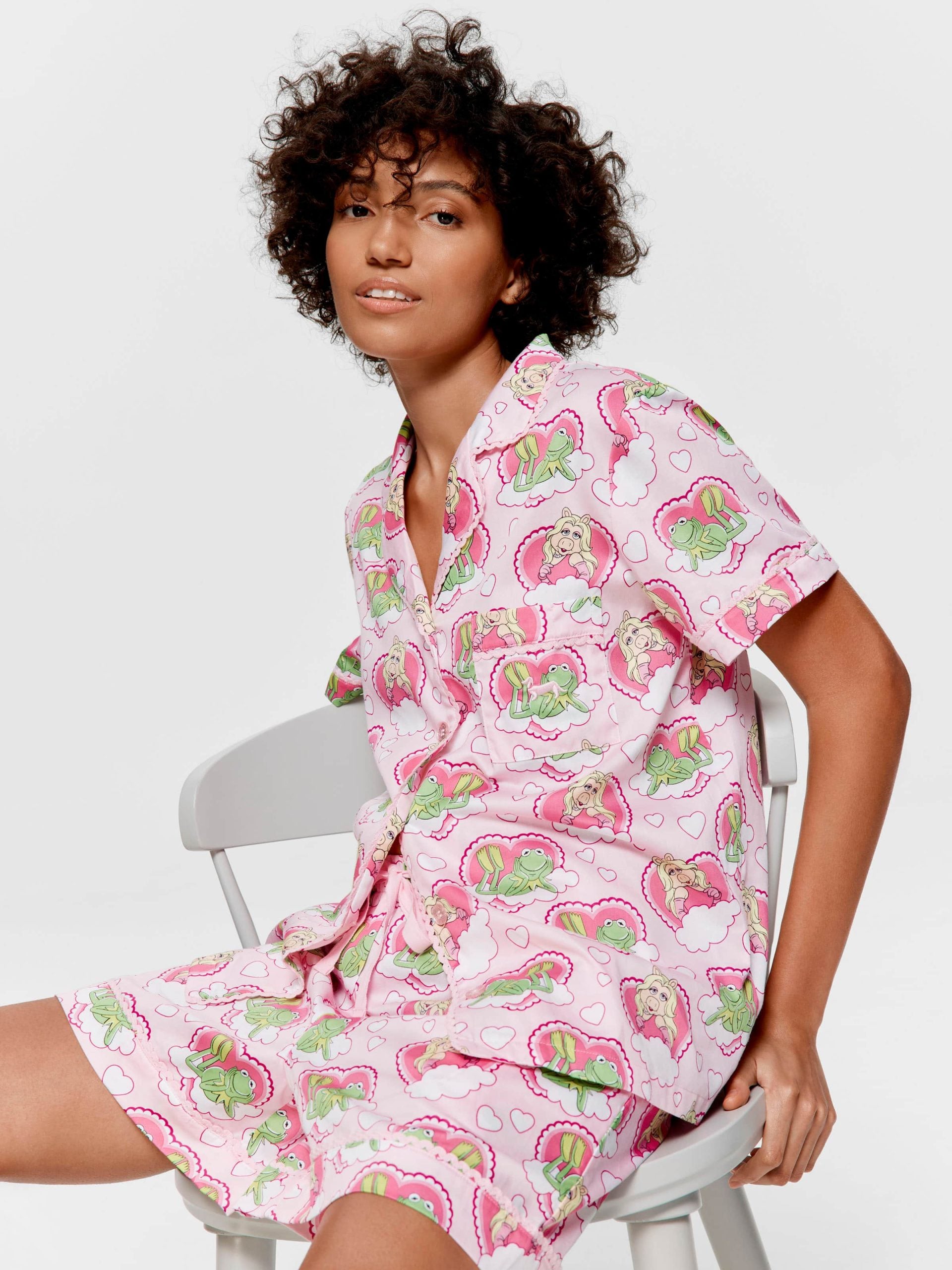 Miss Piggy & Kermit Shortie Pj Set multi