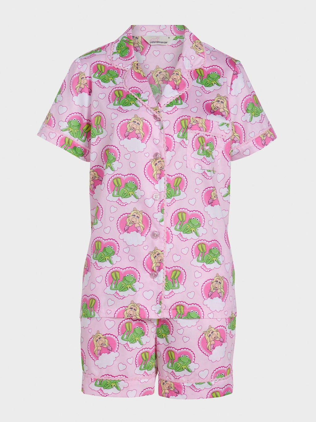 Miss Piggy & Kermit Shortie Pj Set multi