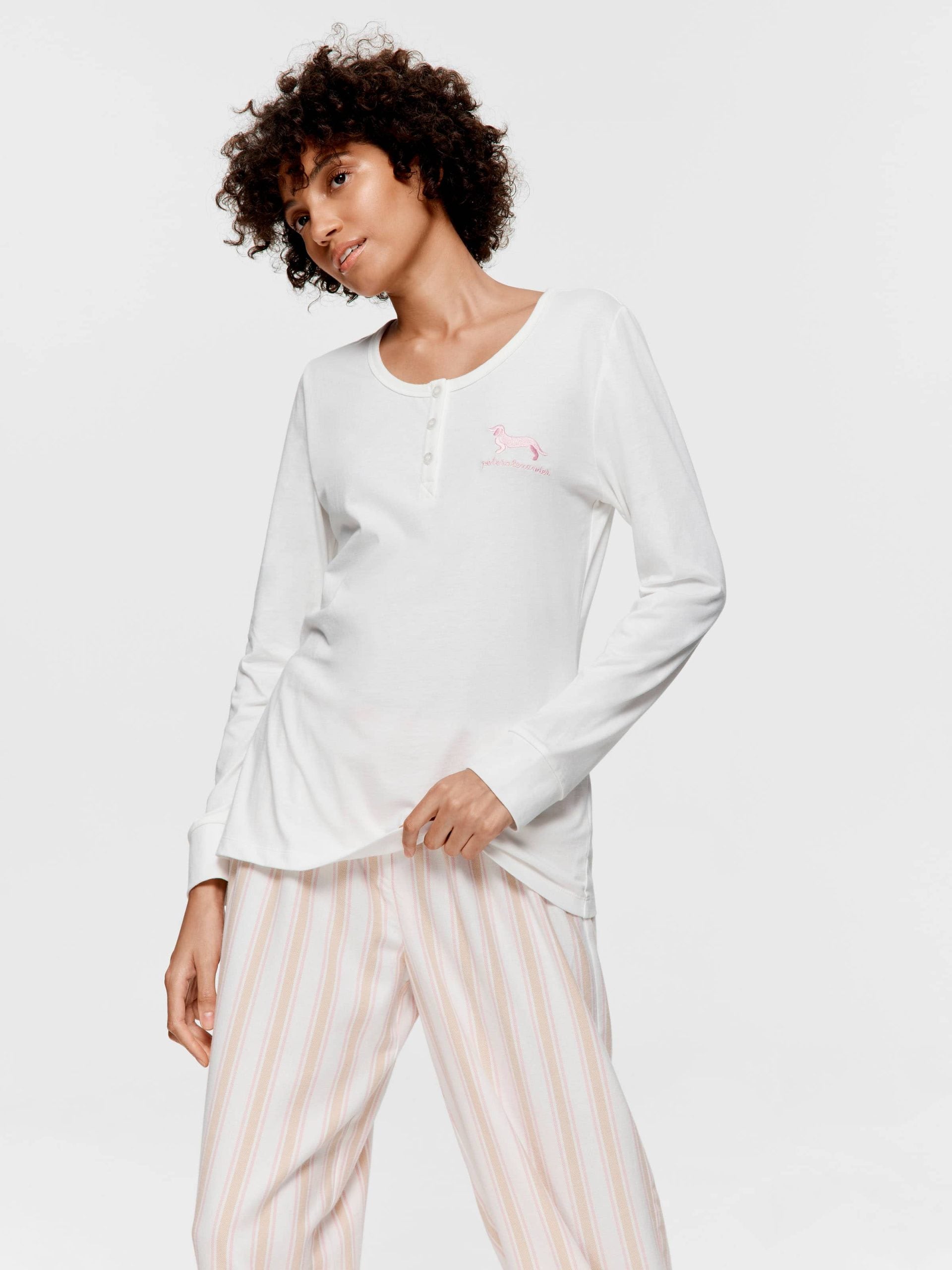 Cream Henley Top cream