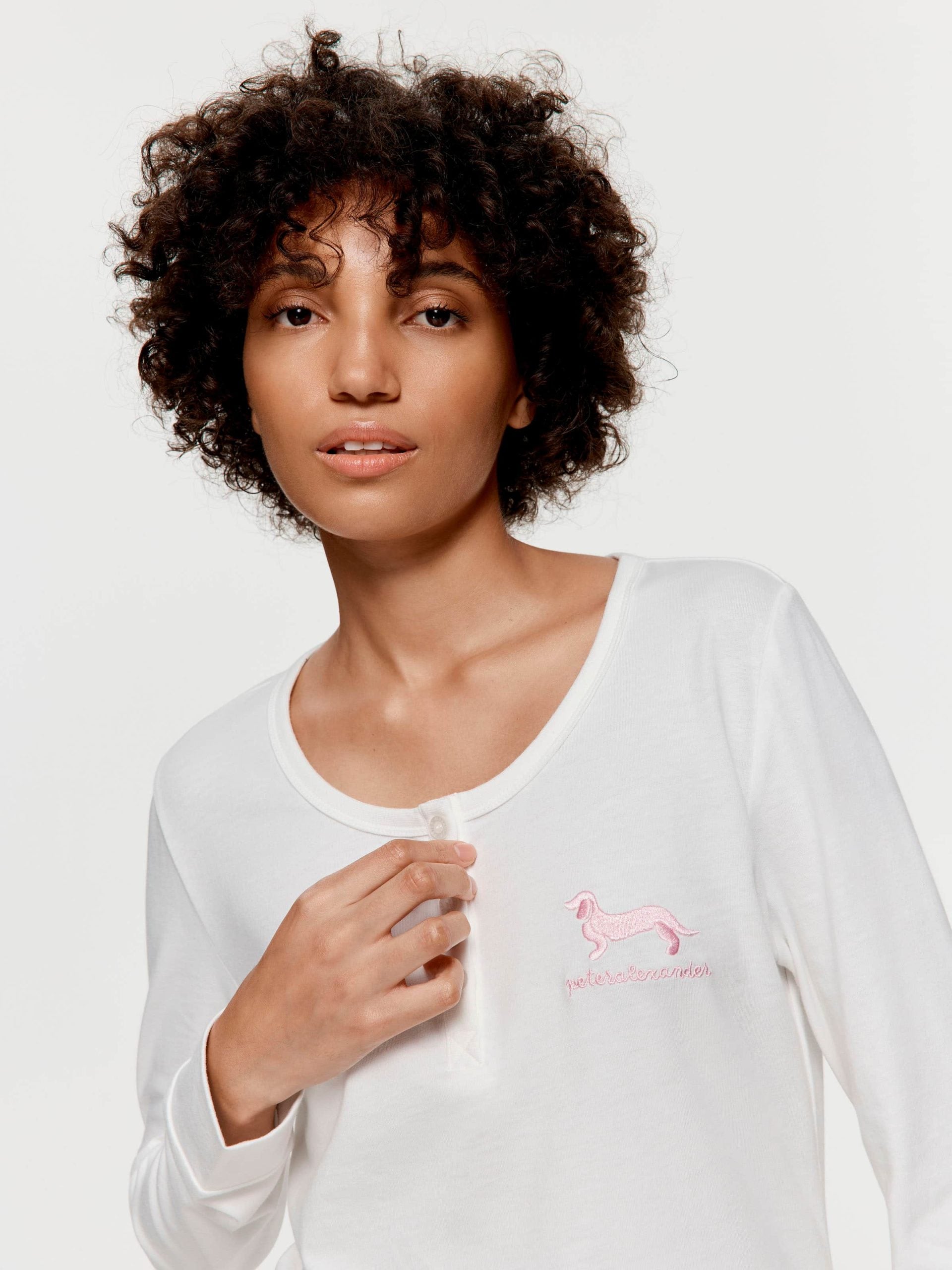 Cream Henley Top cream