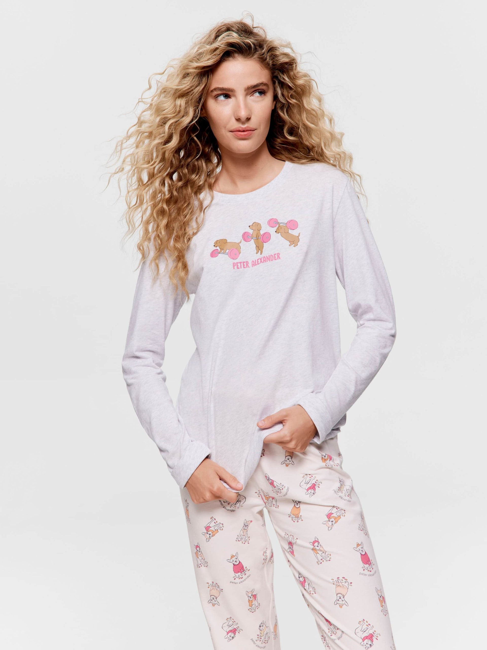 Strong Penny Long Sleeve Top greymarle