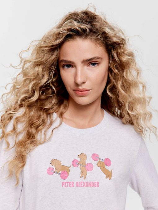 Strong Penny Long Sleeve Top greymarle