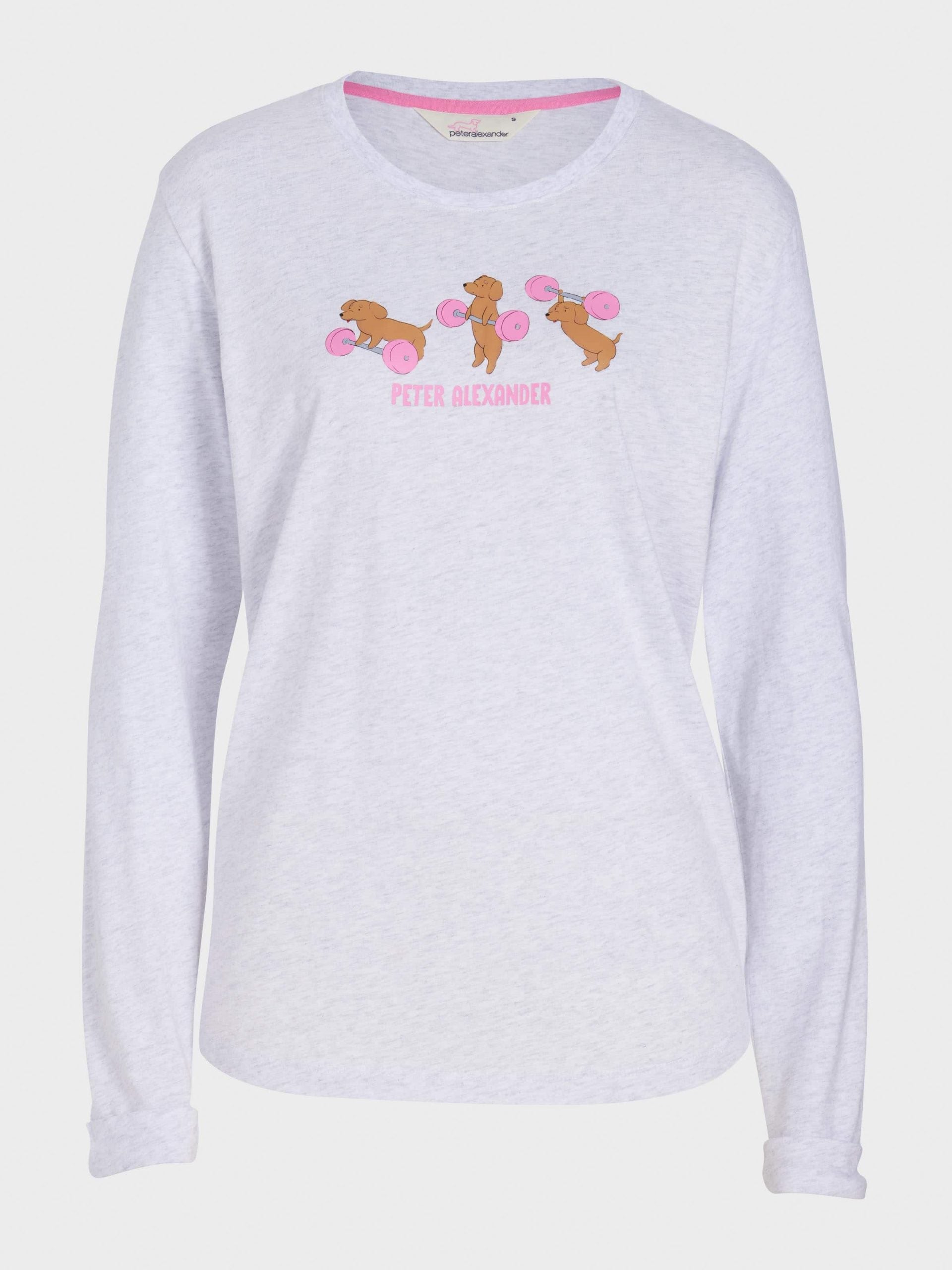 Strong Penny Long Sleeve Top greymarle