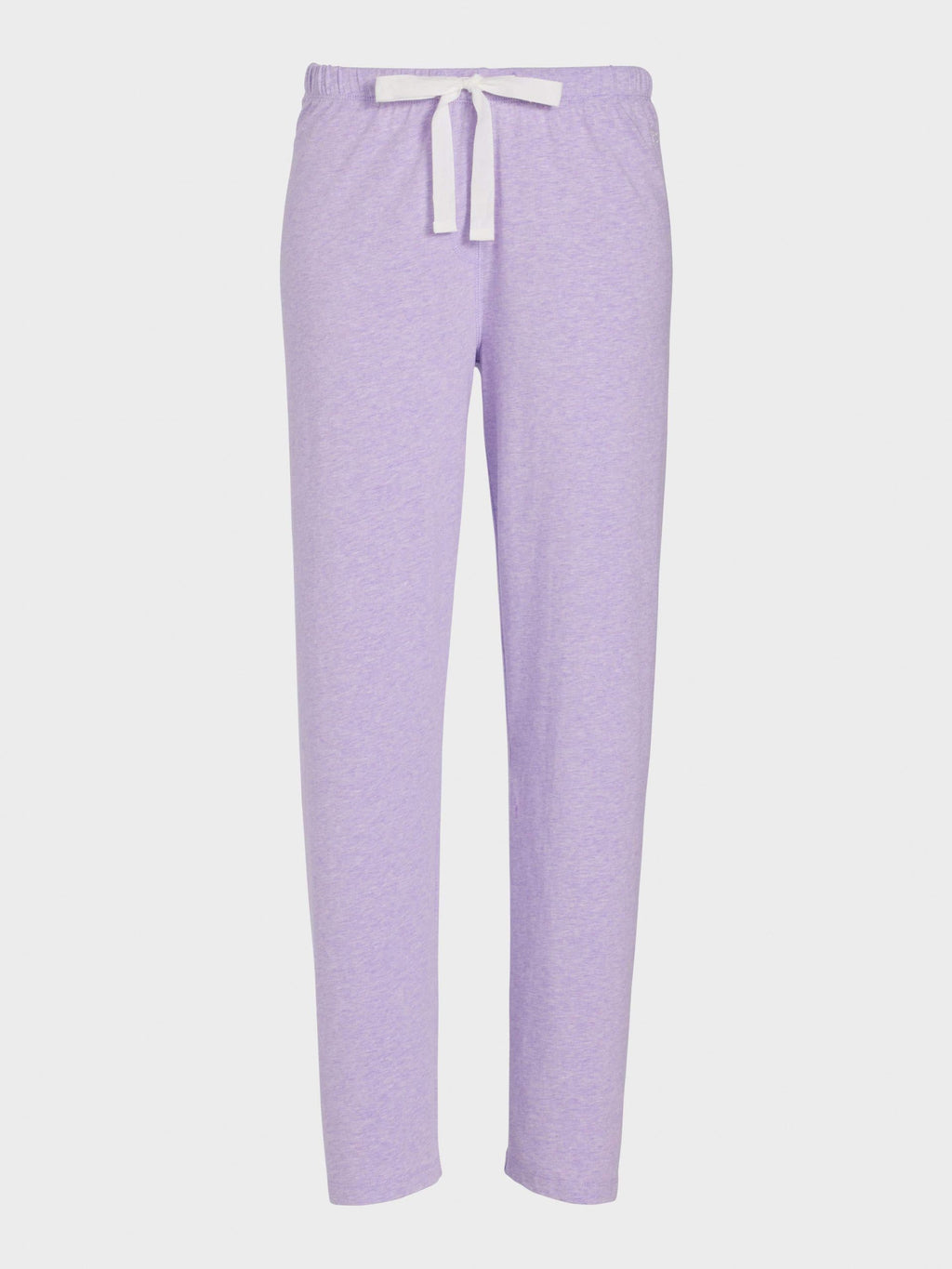 Purple Marle Straight Leg Pj Pant purple