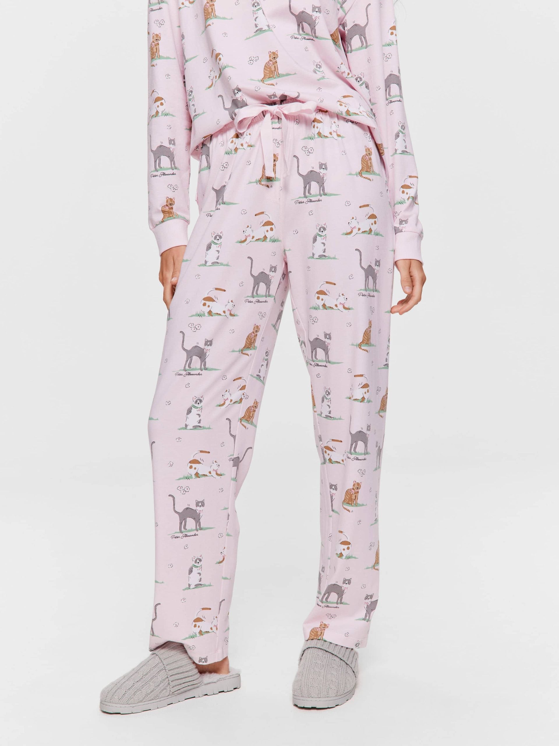 Cats Straight Leg Pj Pant multi