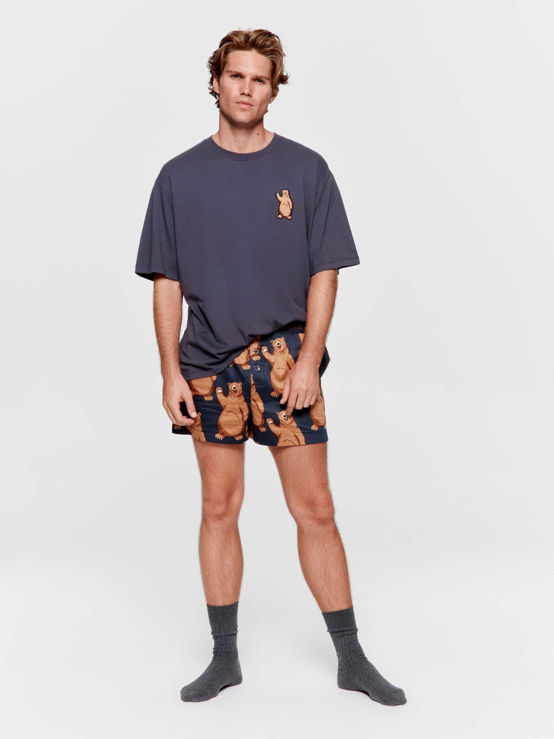 Waving Bear Boxer Short multi