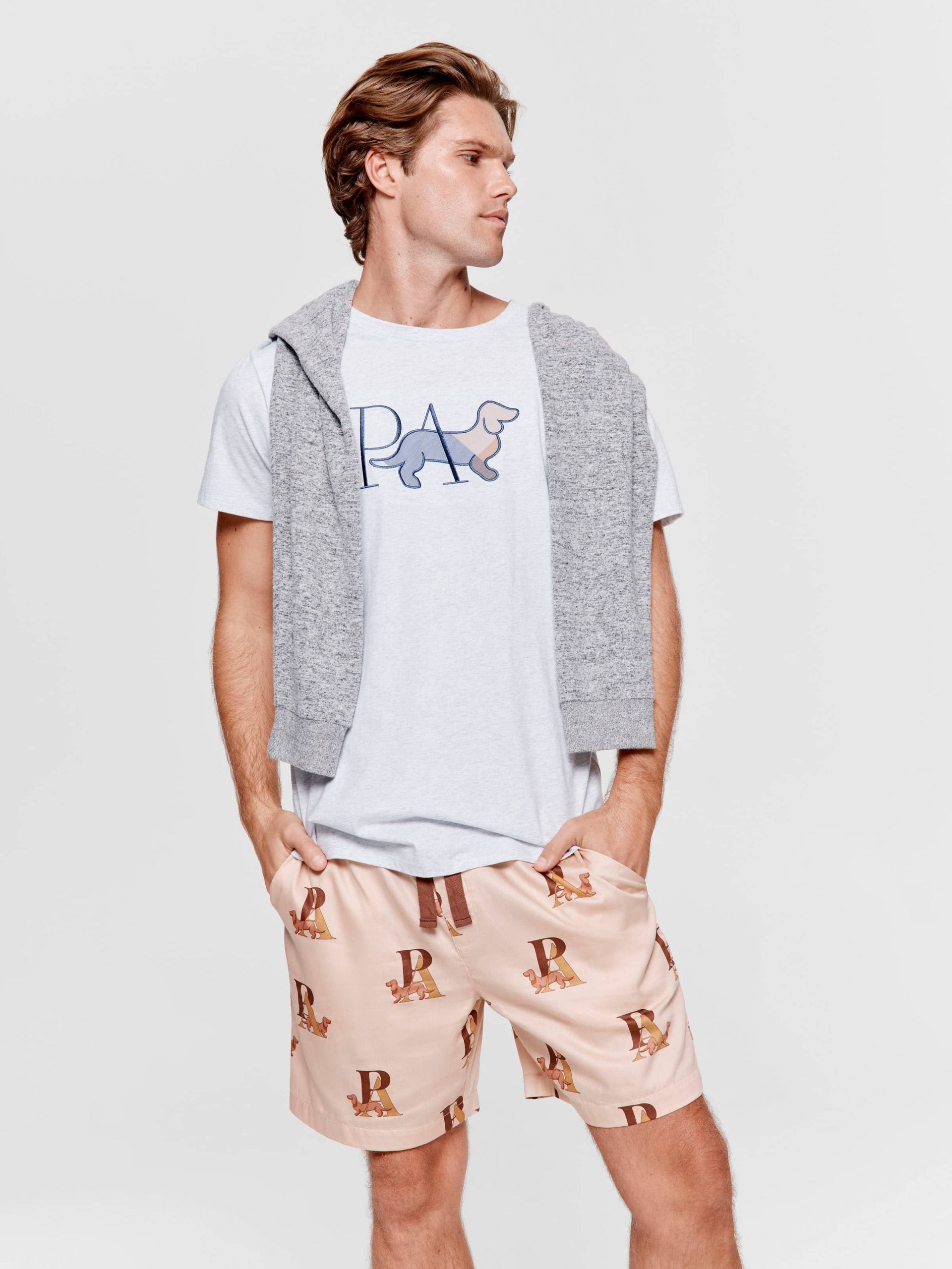 P.A Logo Classic Mid Short multi