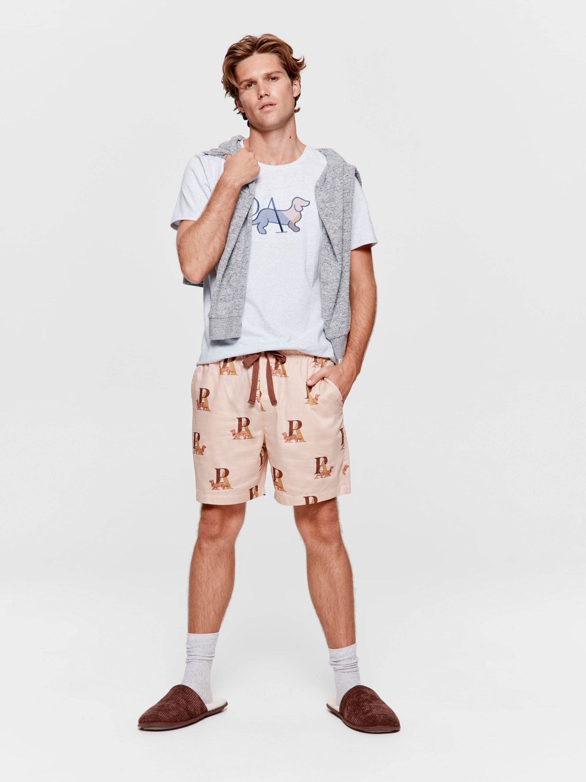 P.A Logo Classic Mid Short multi