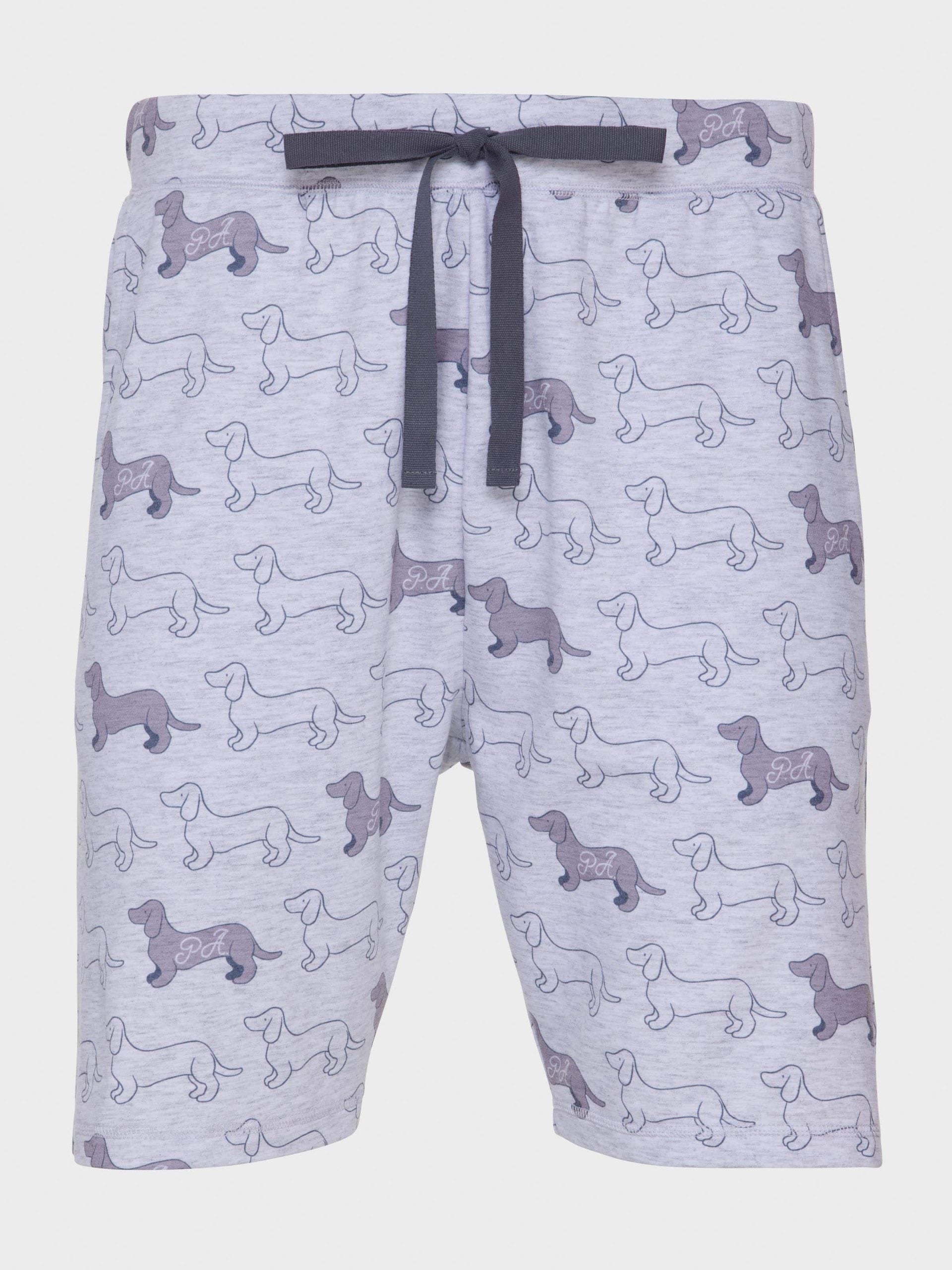 Grey Penny Logo Mid Short greymarle