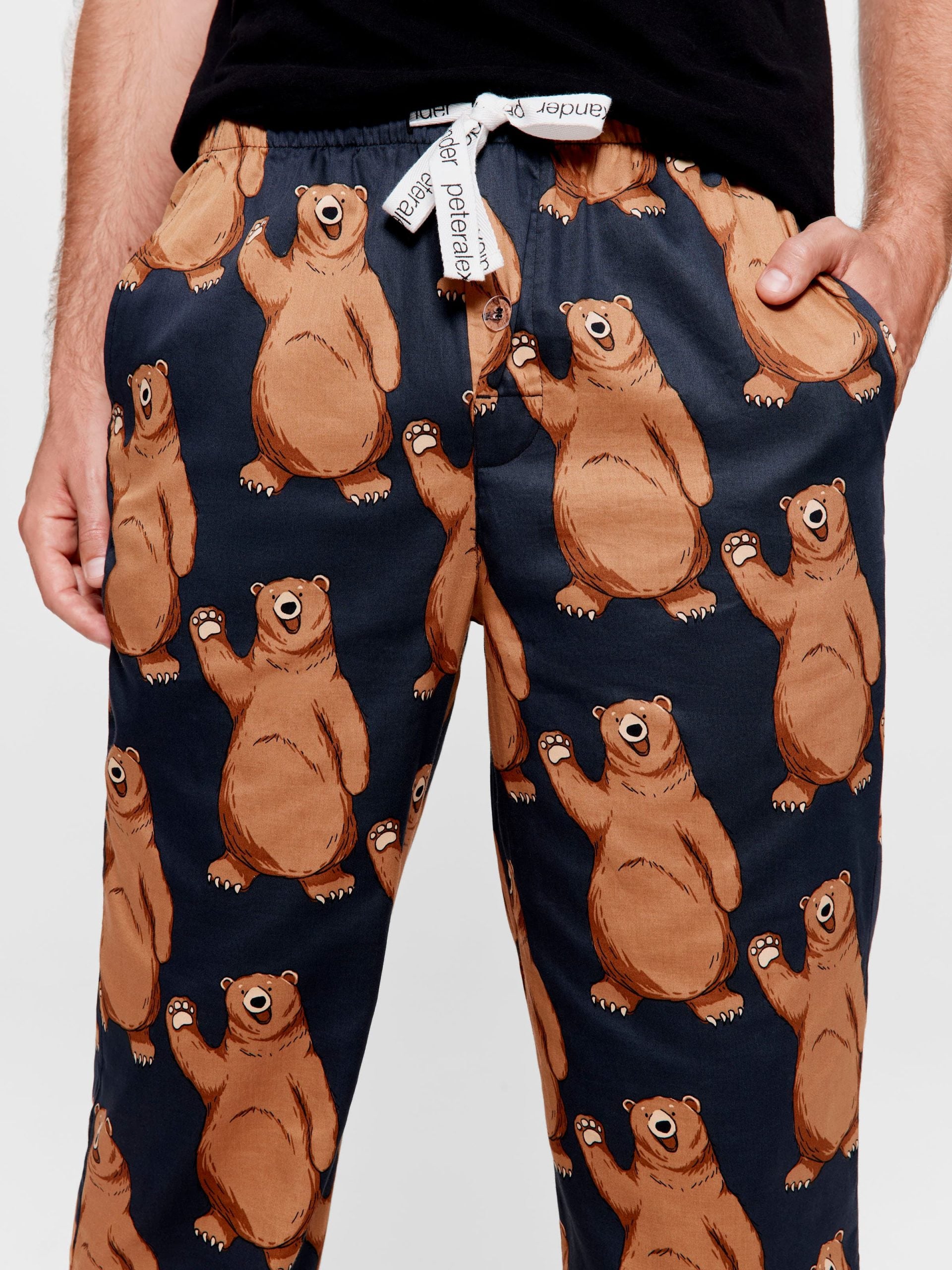 Waving Bear Pj Pant multi