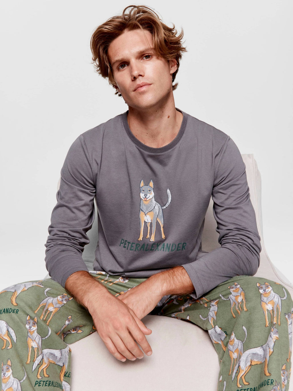 Blue Heeler Flannelette Pj Pant Multi