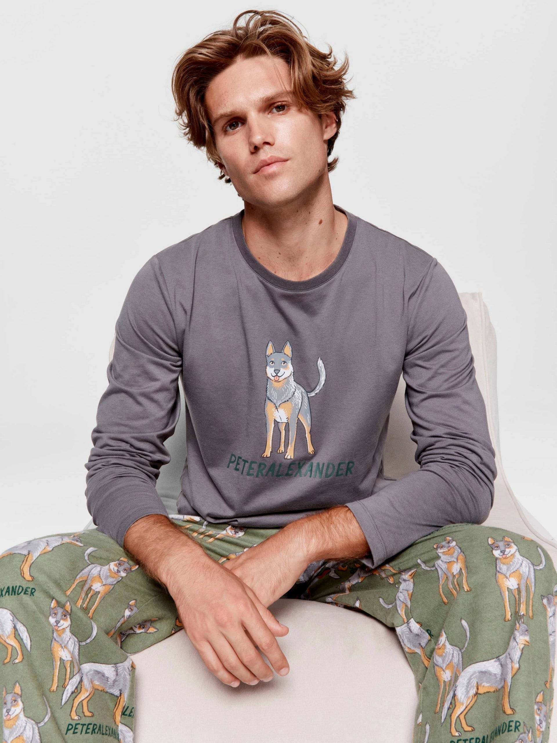 Blue Heeler Flannelette Pj Pant Multi
