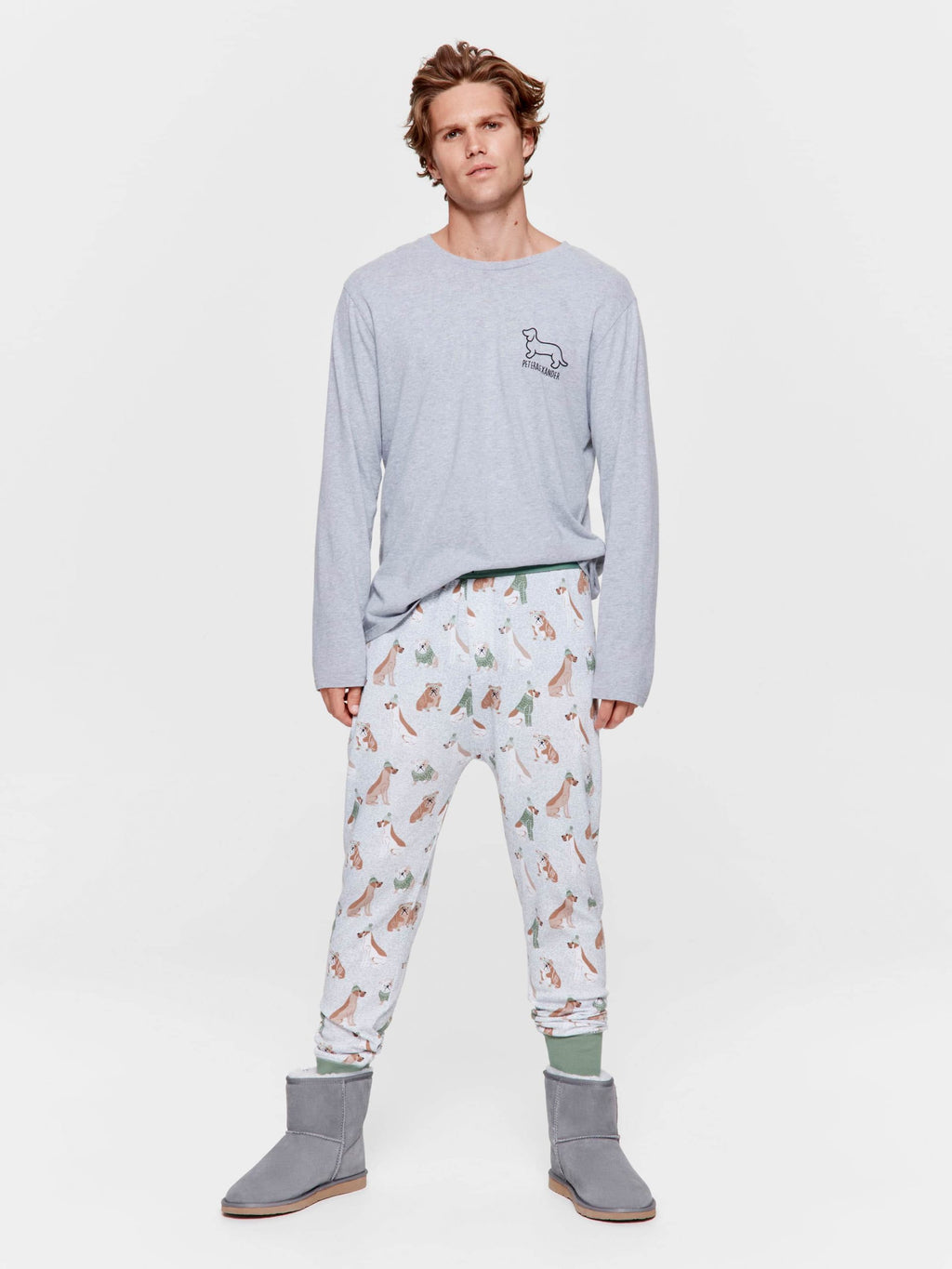 Dog Day Long John Pj Pant multi