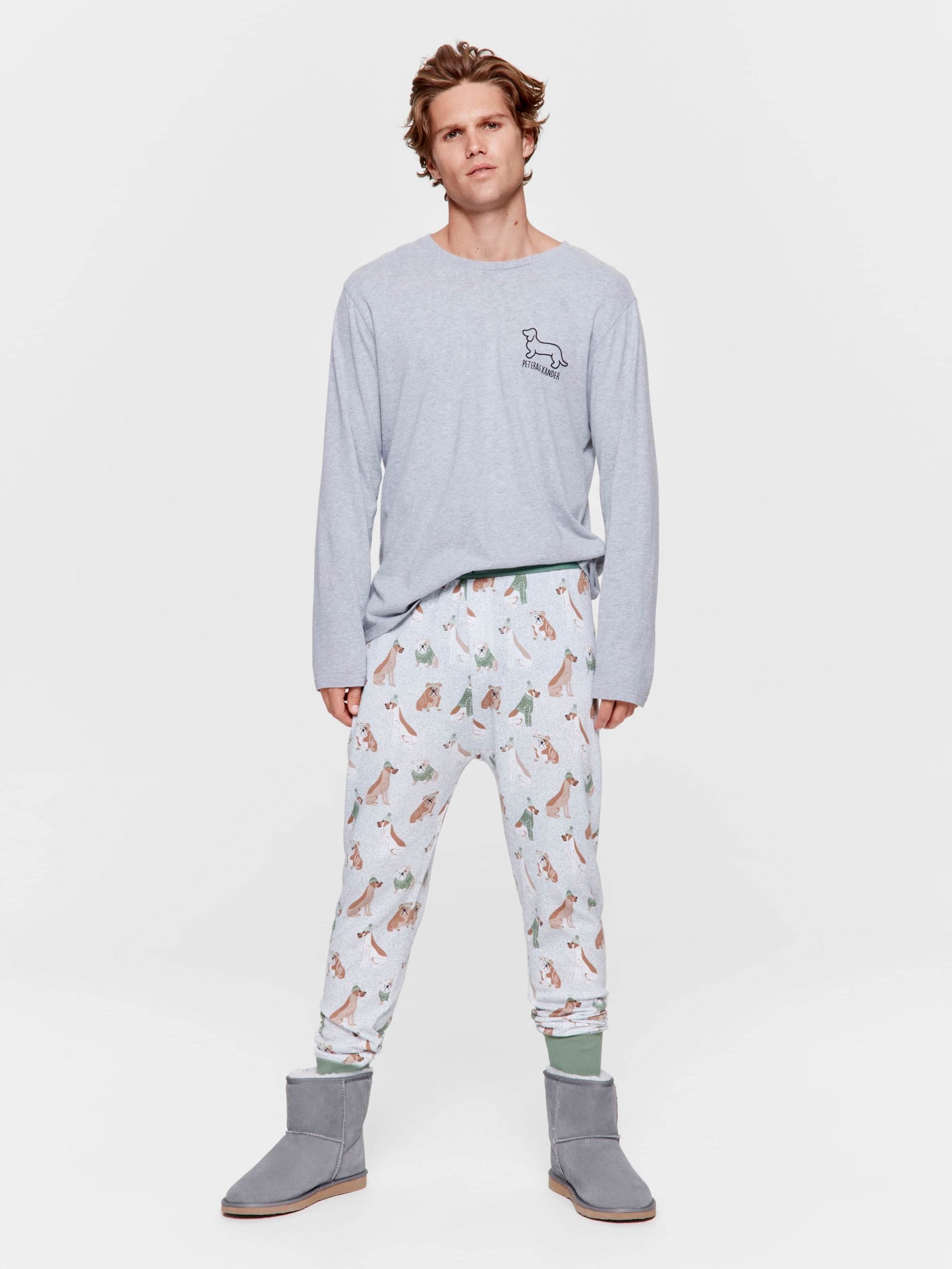 Dog Day Long John Pj Pant multi