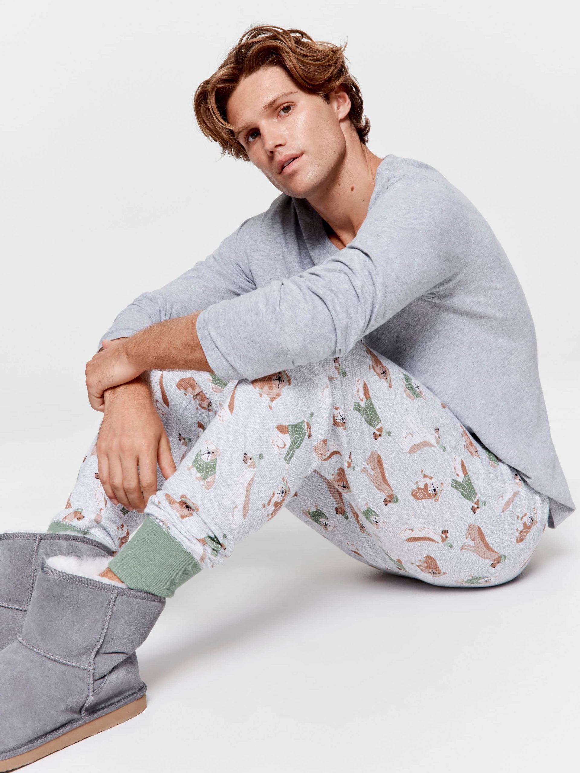 Dog Day Long John Pj Pant multi