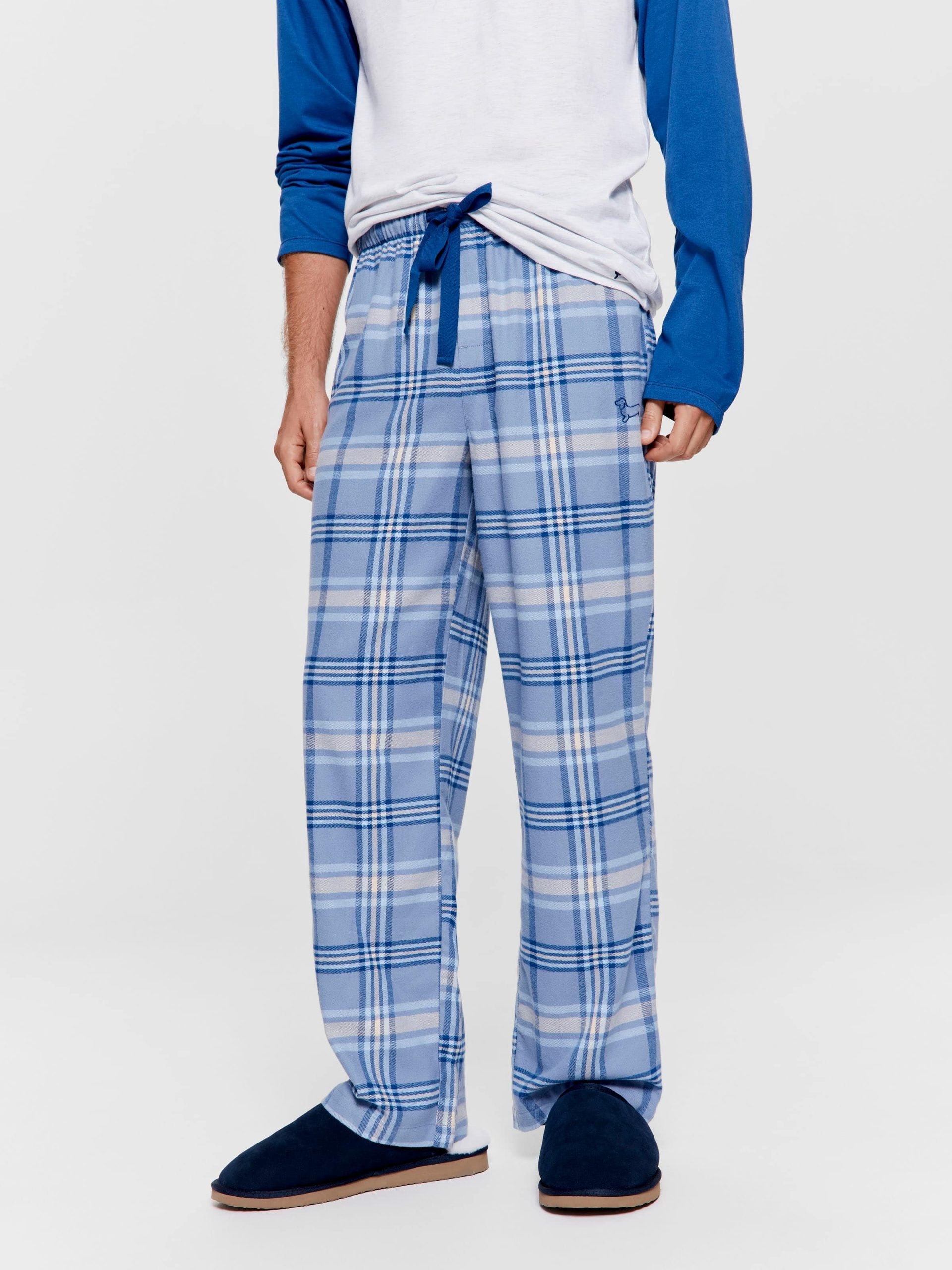 Blue Check Pj Pant multi