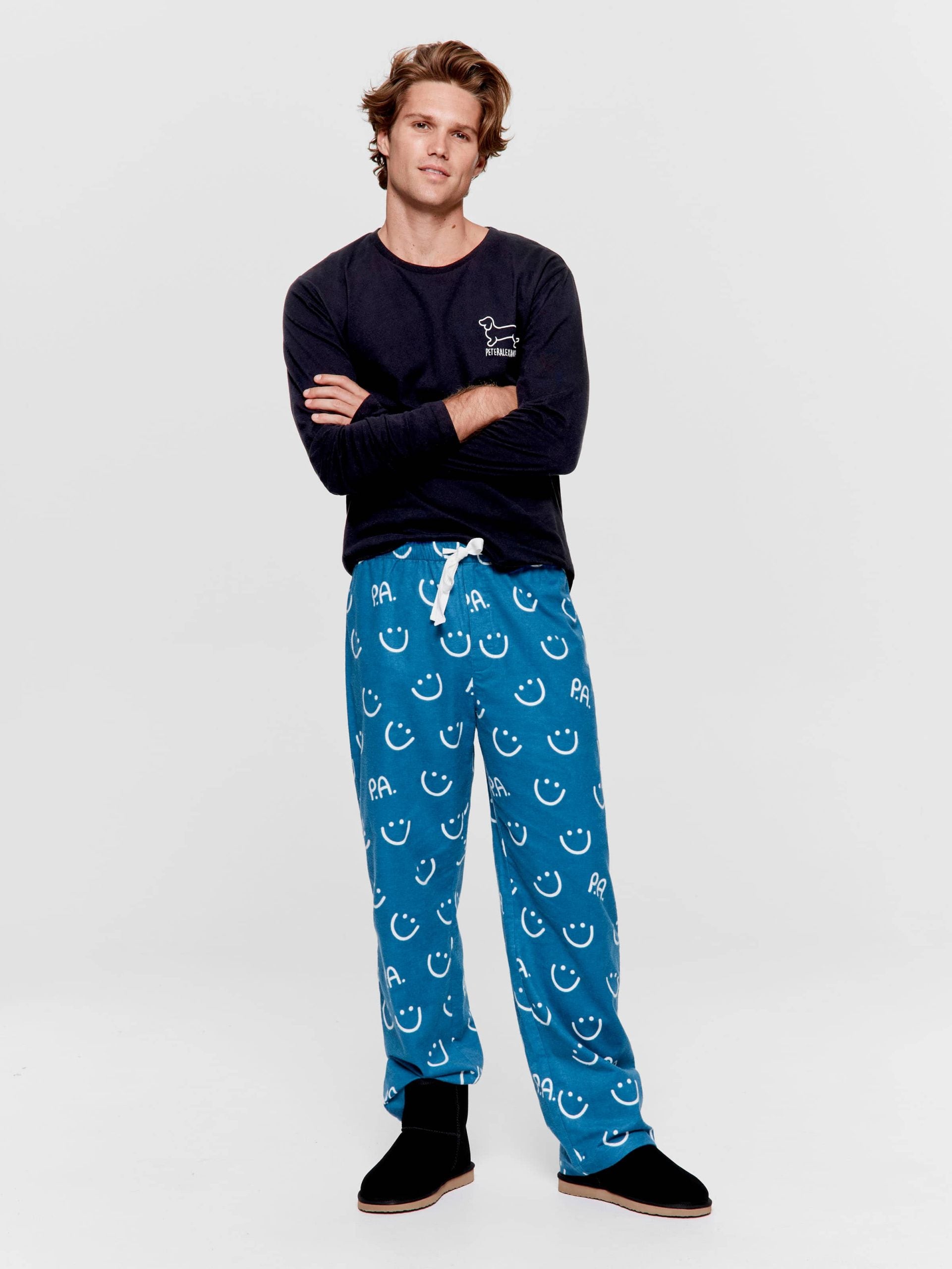 Happy Faces Flannelette Pj Pant multi
