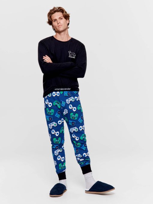 Gamer Long John Pj Pant multi