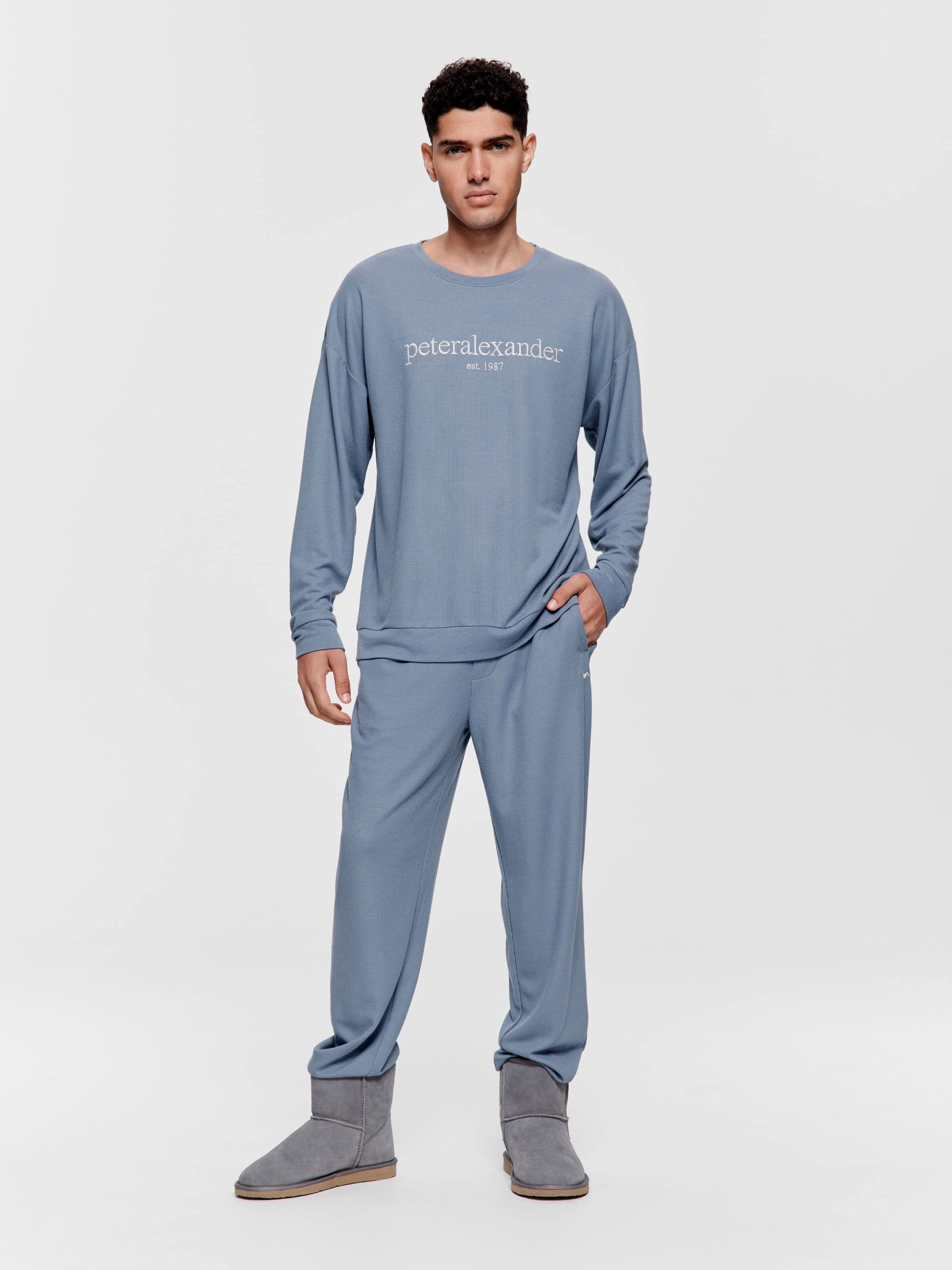 P.A Track Sweater blue