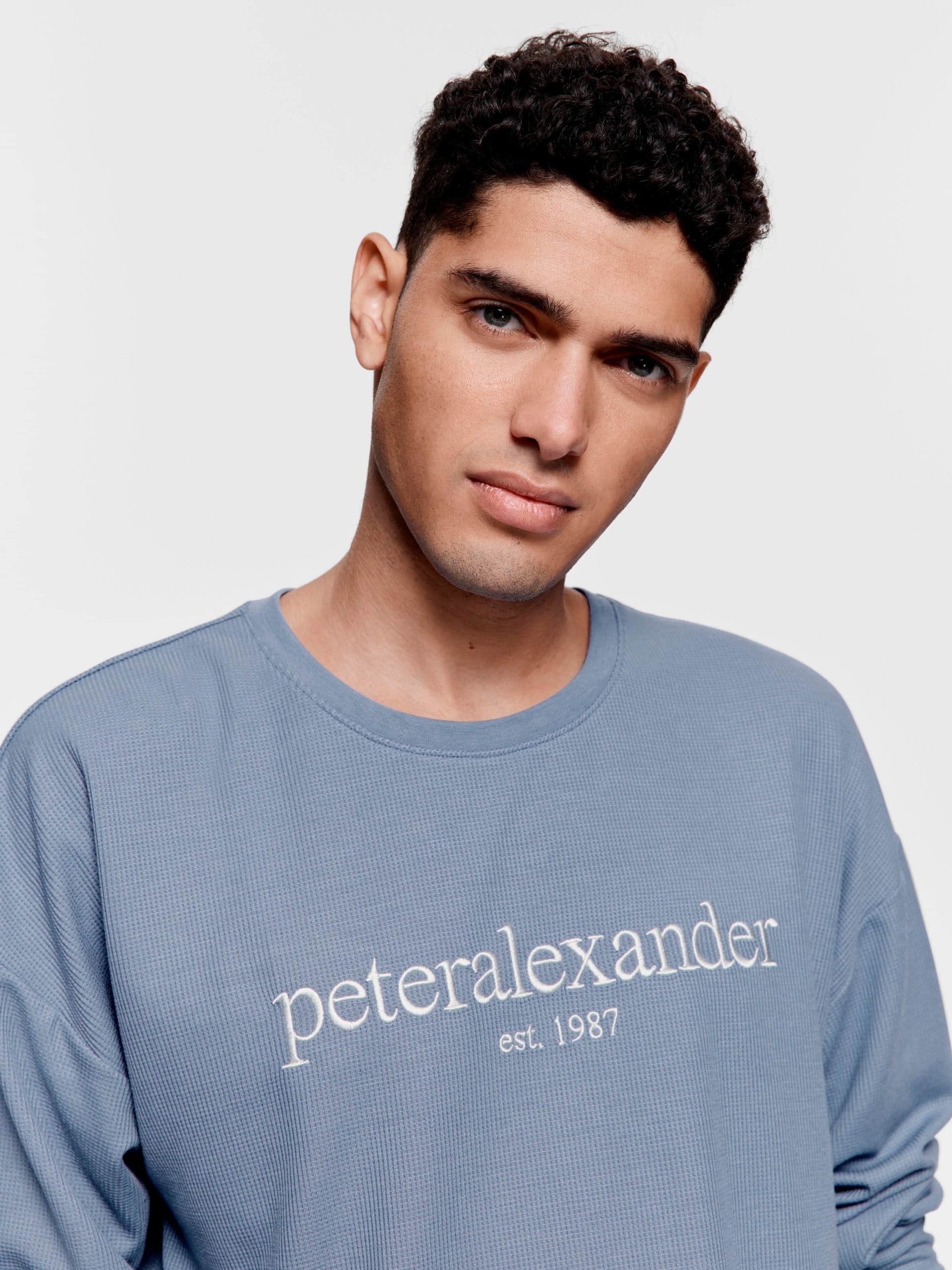 P.A Track Sweater blue
