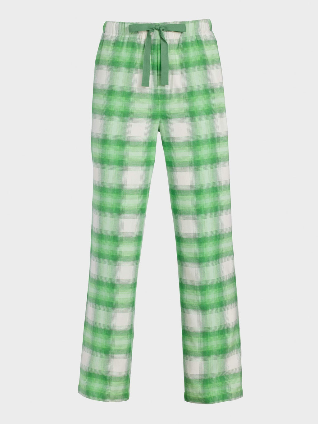 Green Check Flannelette Classic Pj Pant green