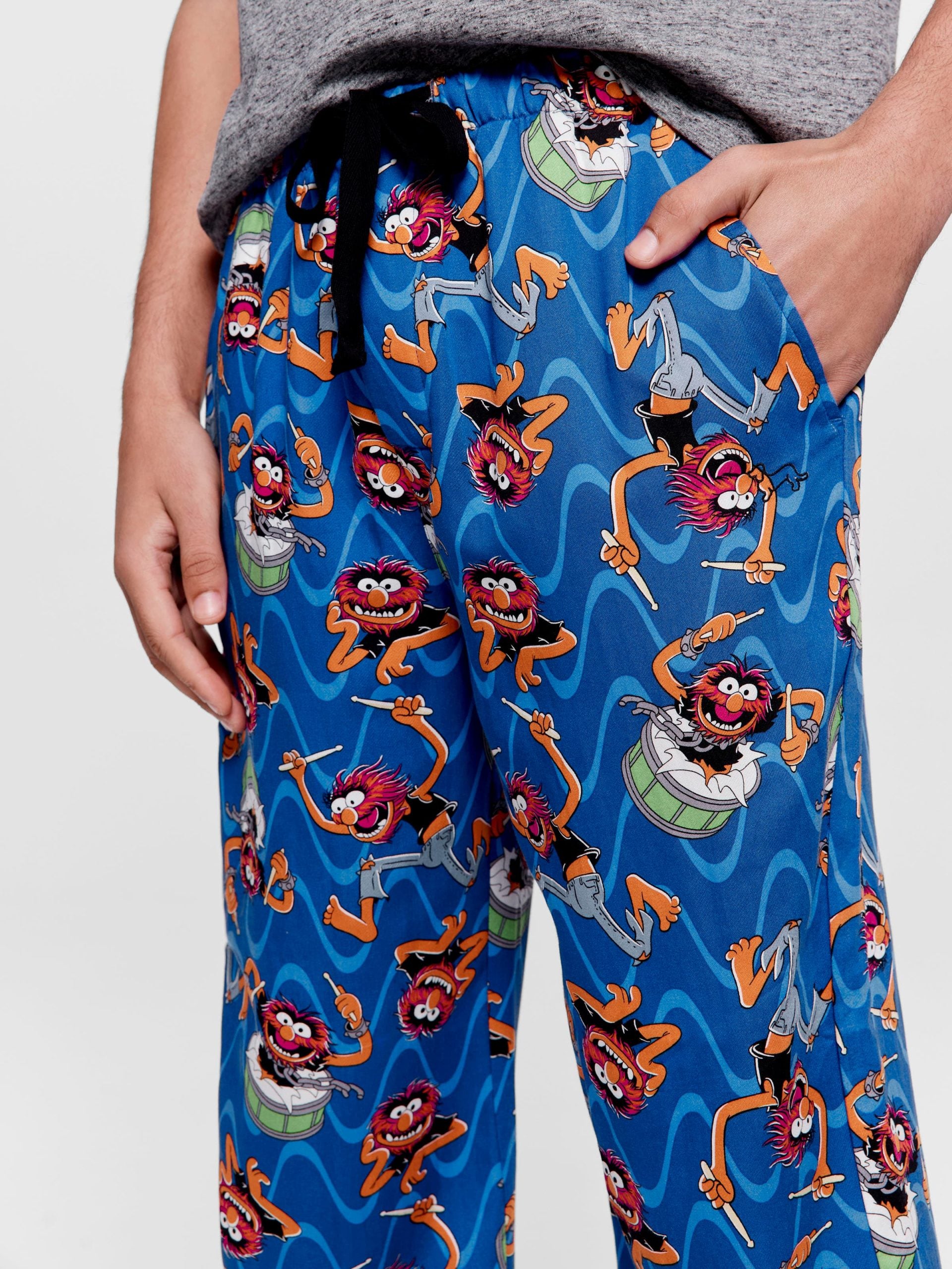 The Muppets Animal Character Pj Pant multi