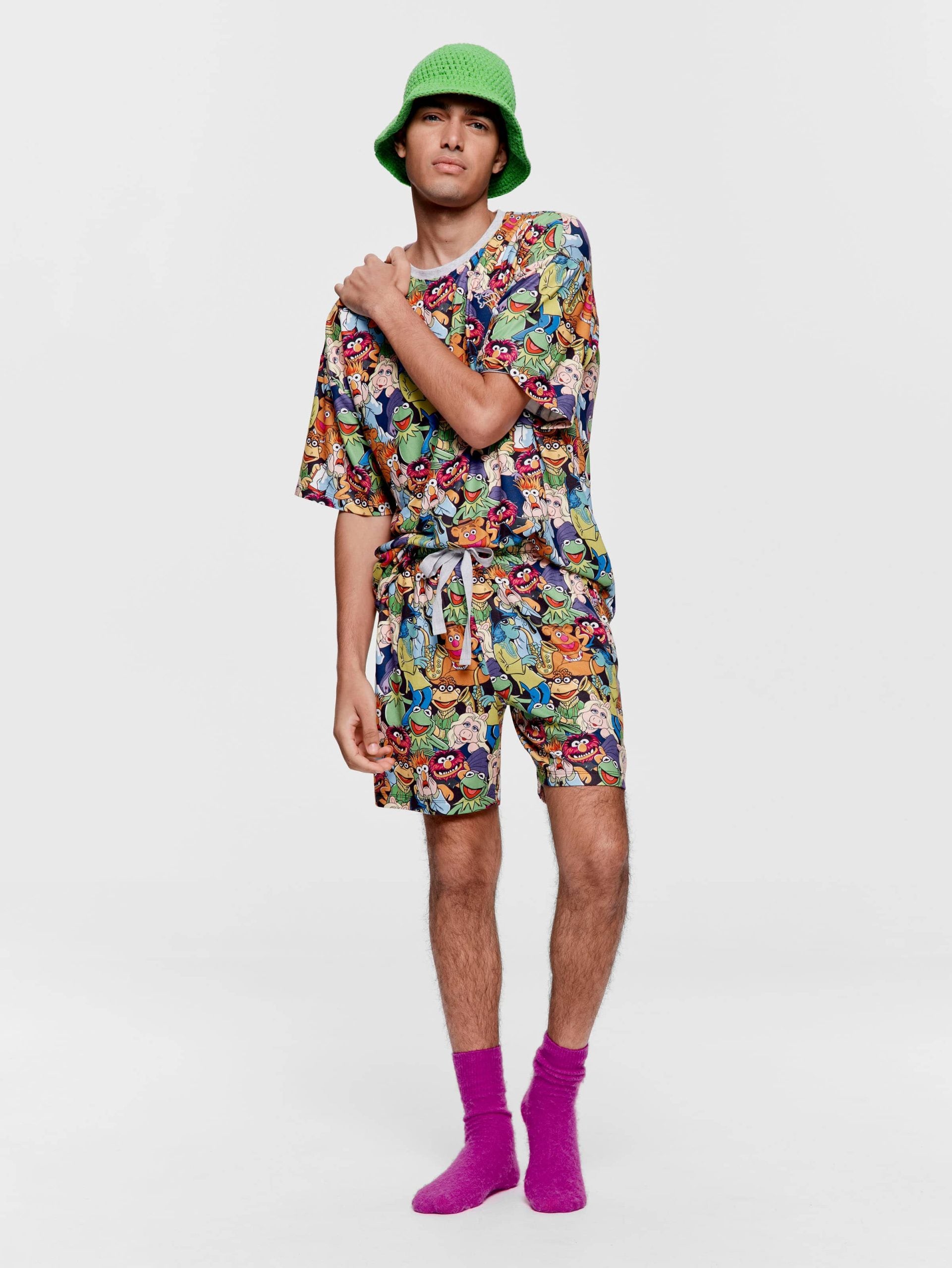 The Muppets Knit Mid Short multi