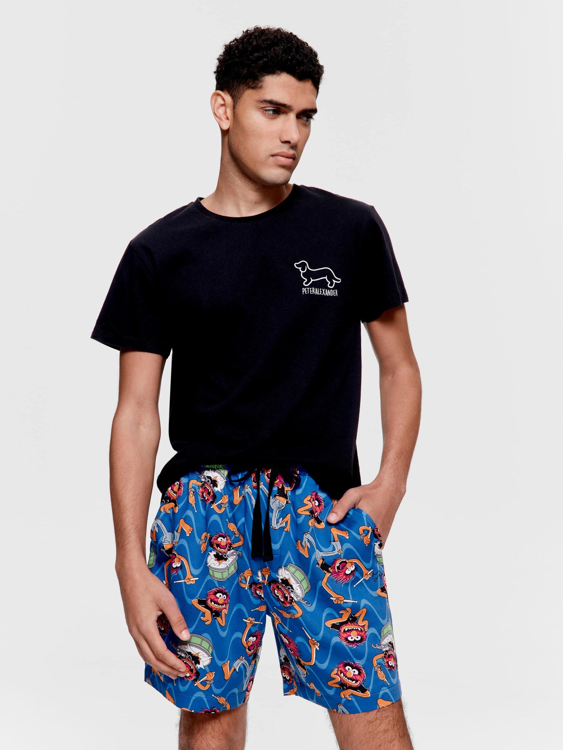 The Muppets Animal Mid Short multi