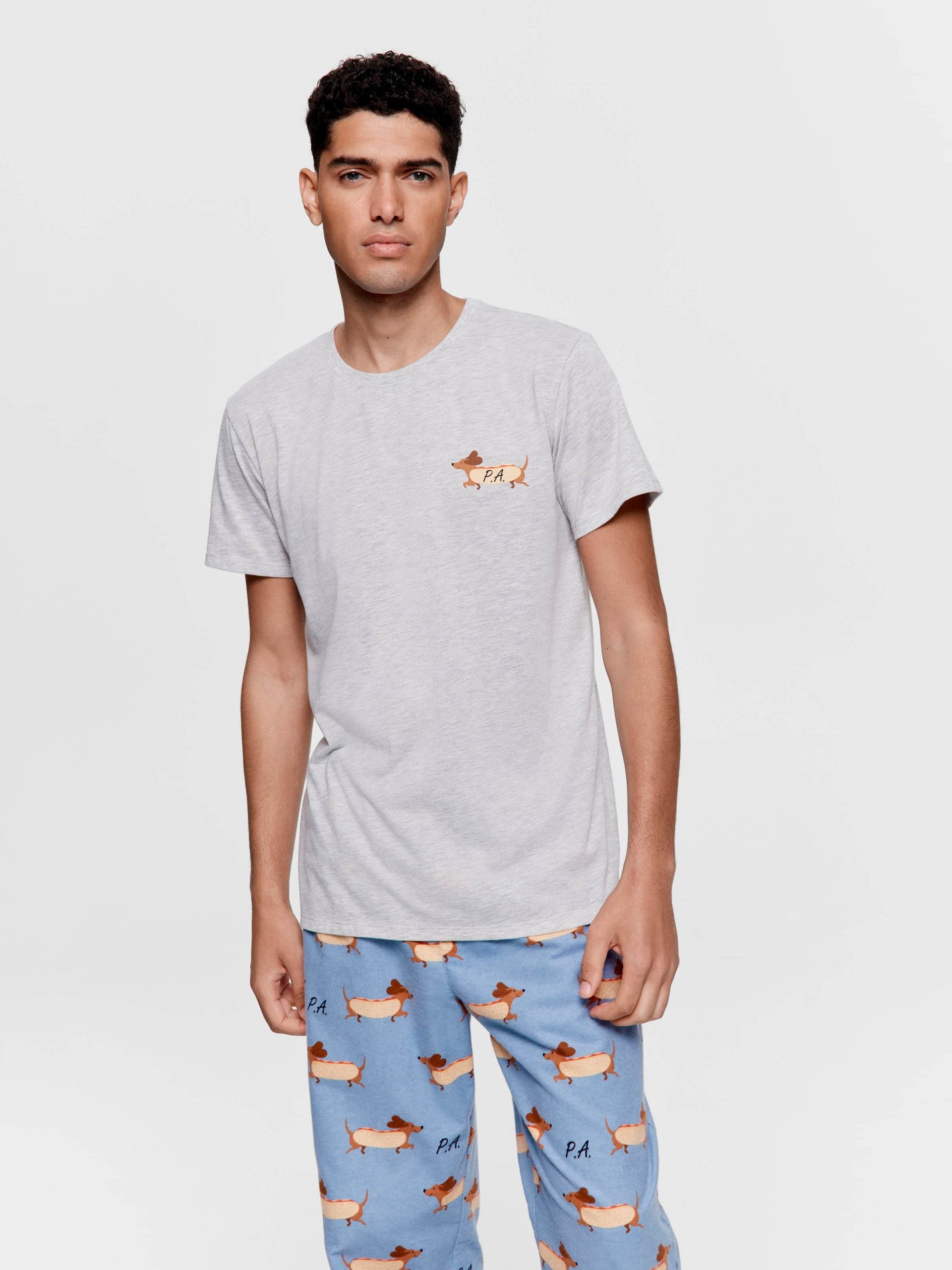 Penny Hot Dog Tee greymarle