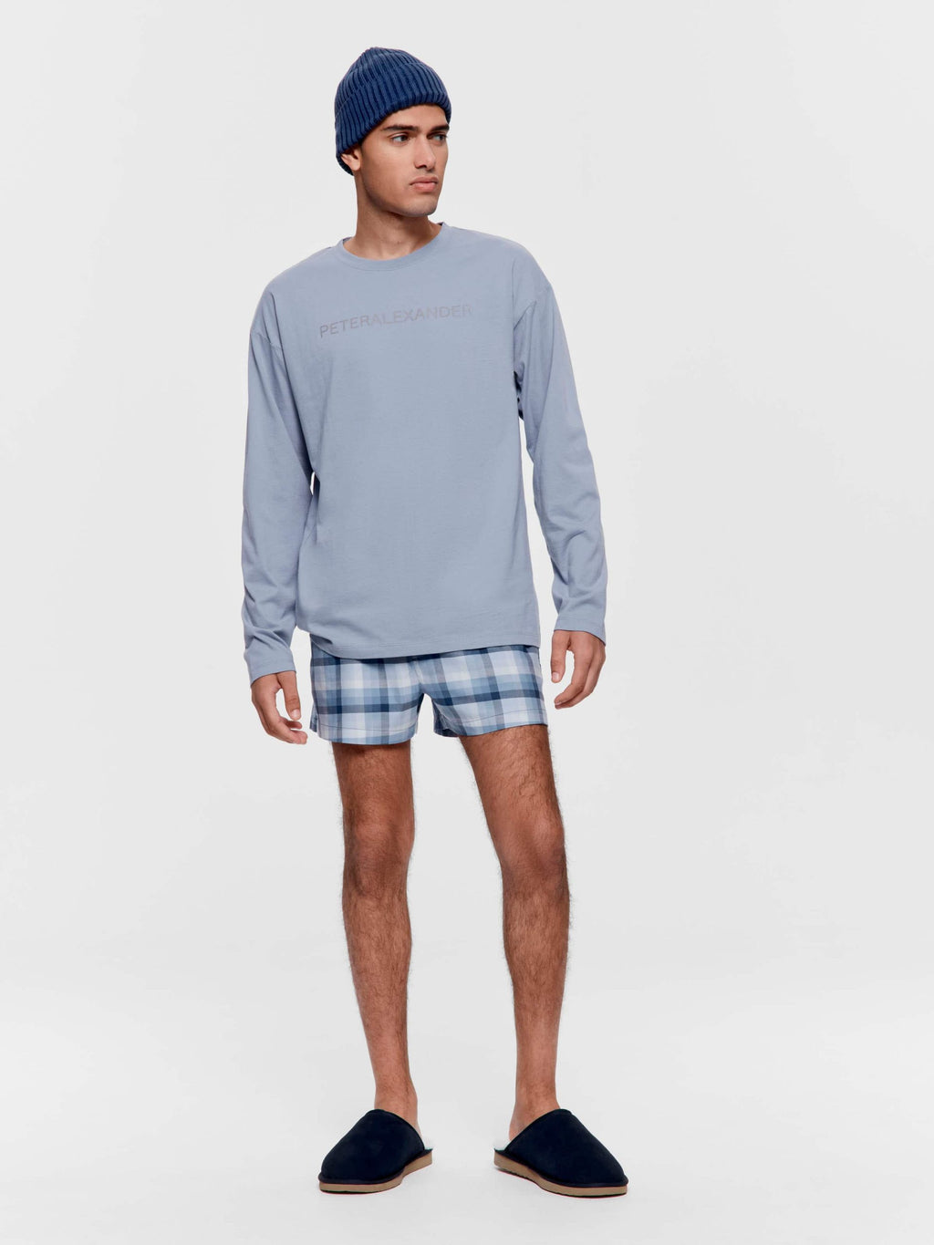 P.A Long Sleeve Raglan Top blue
