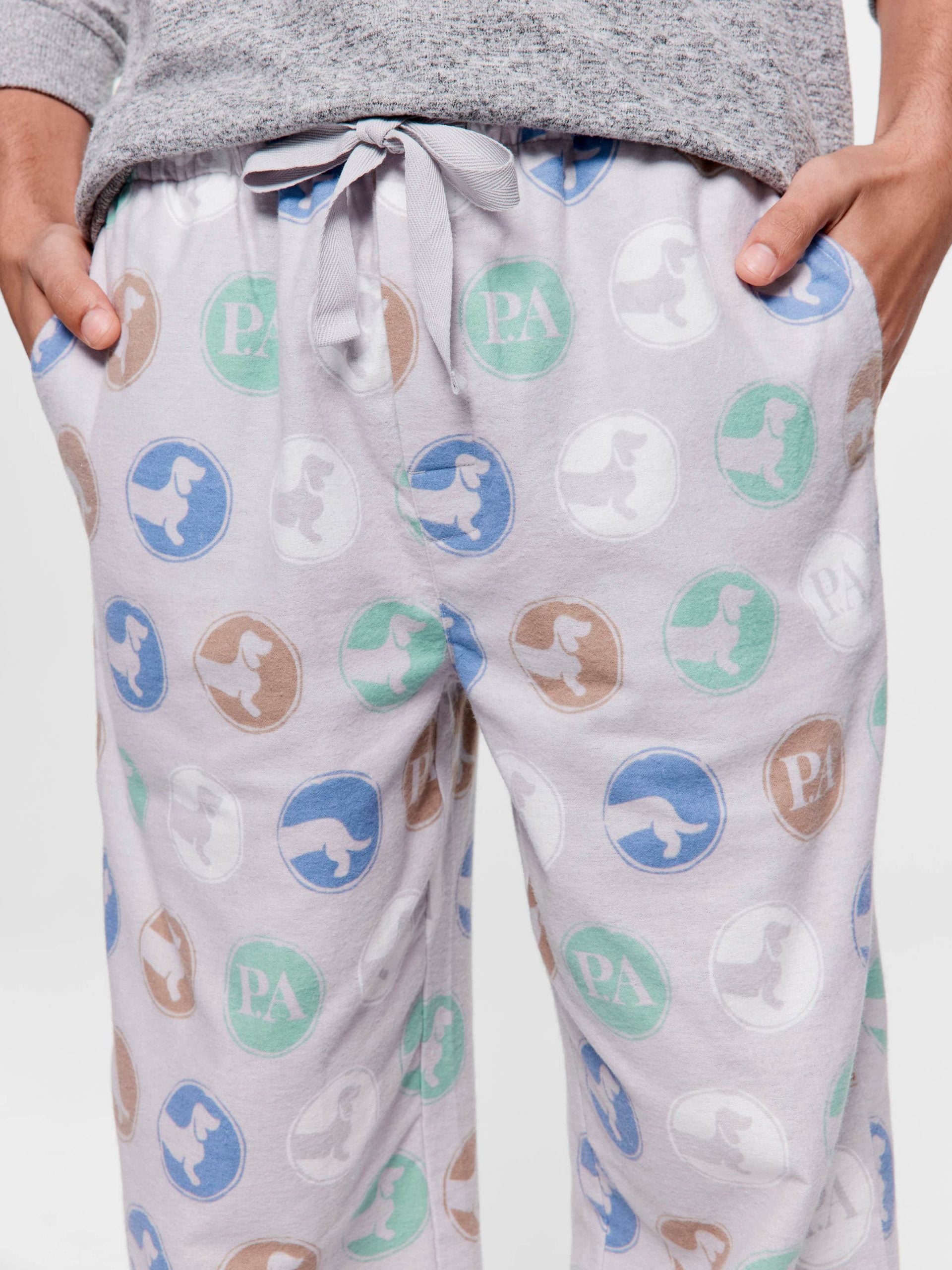 Penny Spot Flannelette Classic Pj Pant multi
