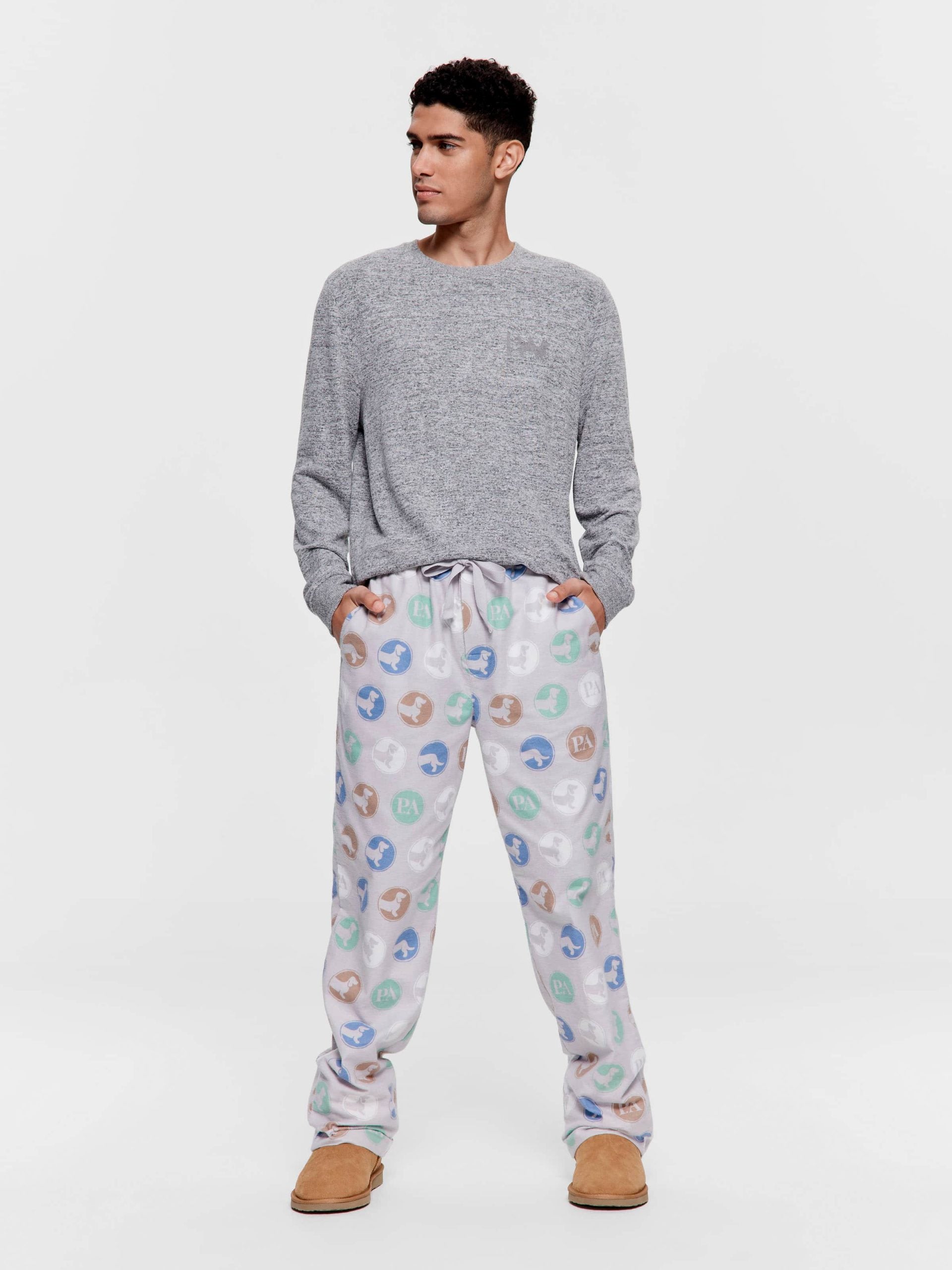 Penny Spot Flannelette Classic Pj Pant multi
