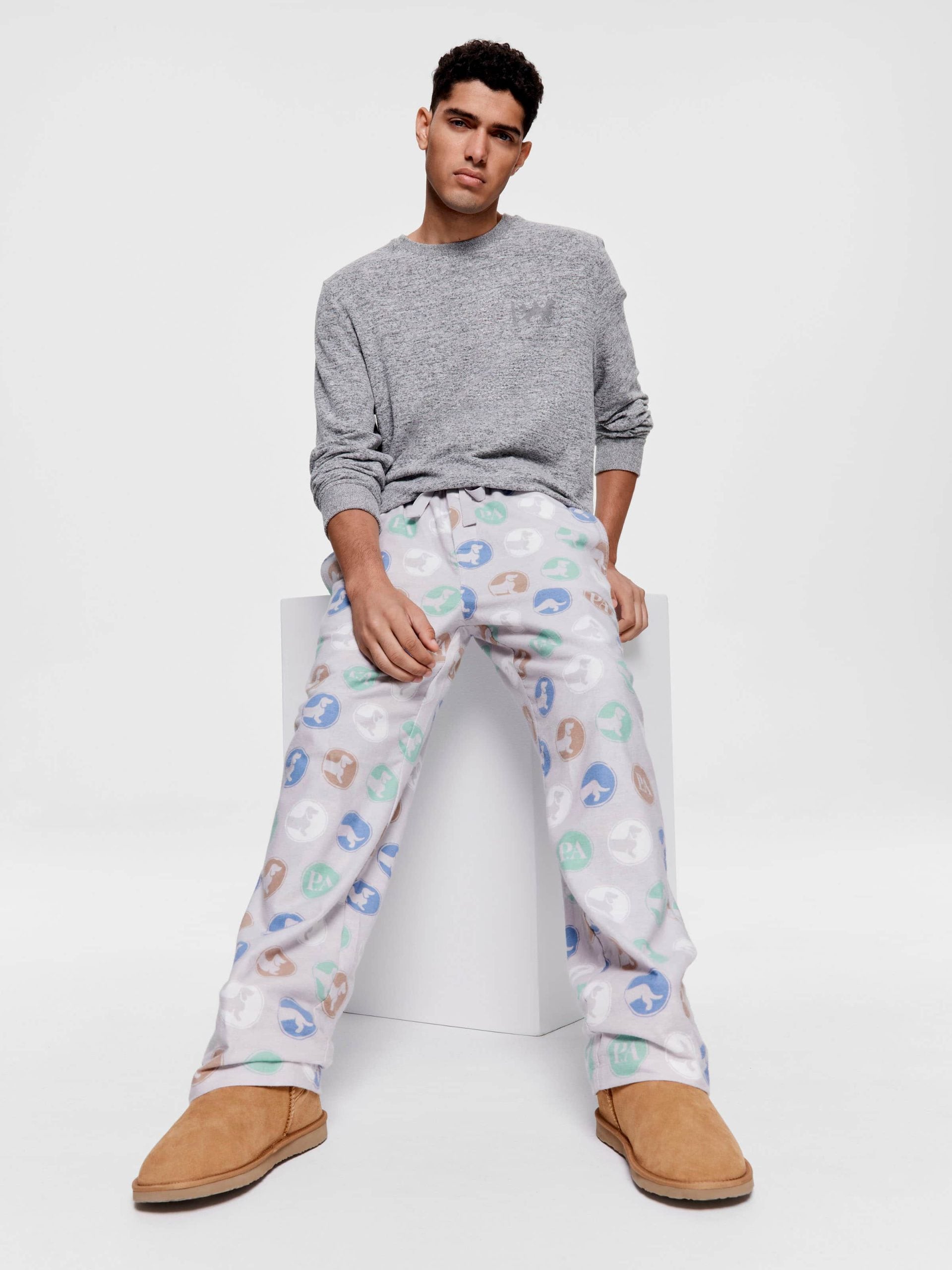 Penny Spot Flannelette Classic Pj Pant multi