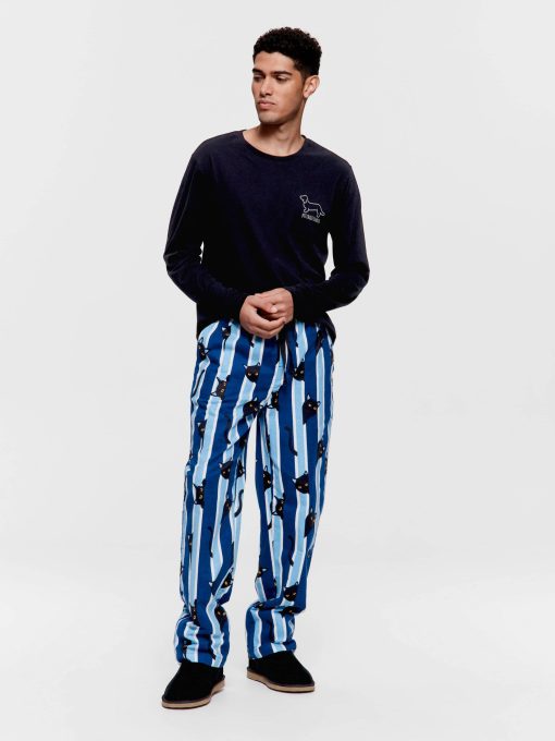 Sneaky Cat Classic Flannelette Pj Pant multi