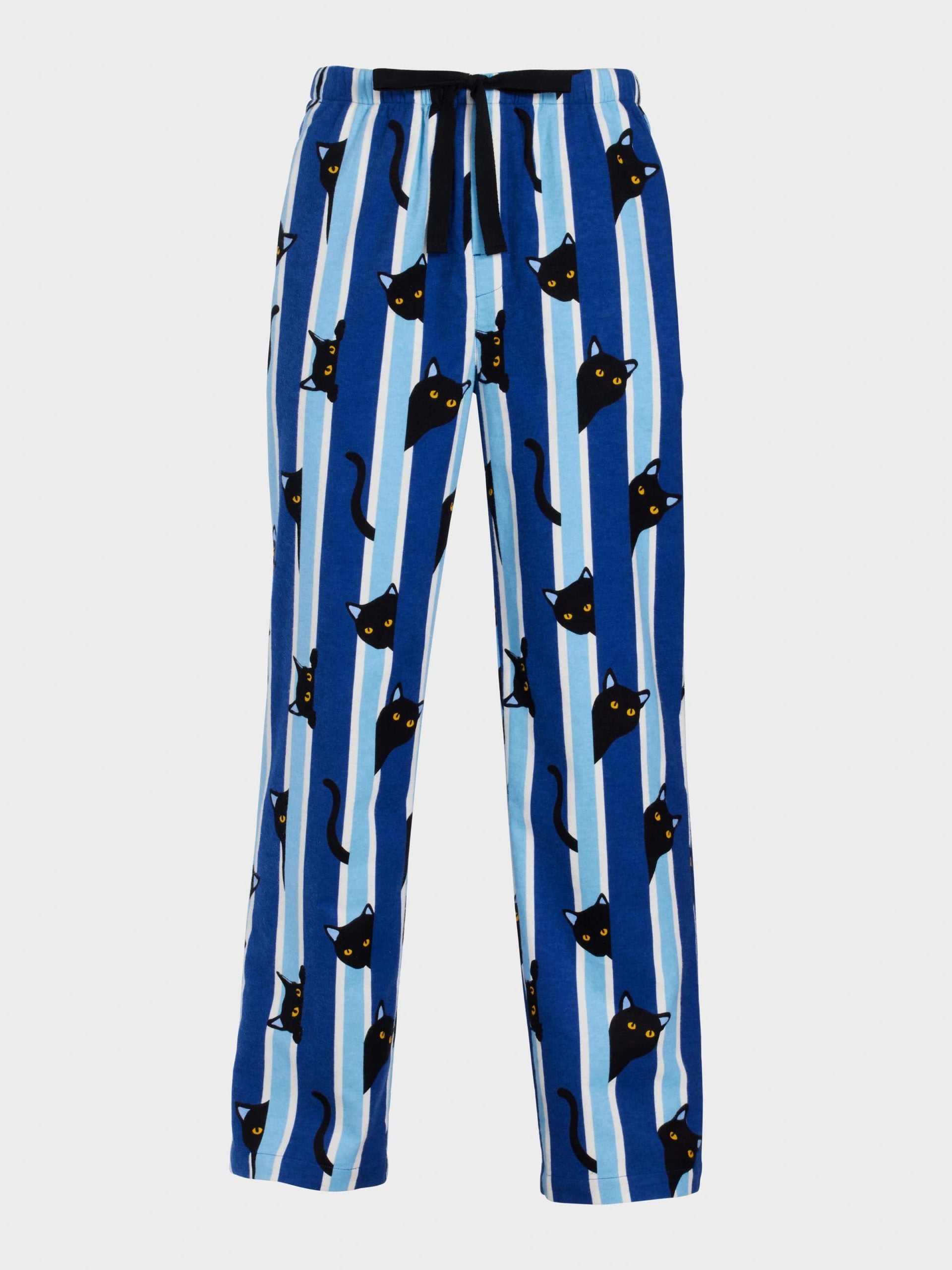 Sneaky Cat Classic Flannelette Pj Pant multi