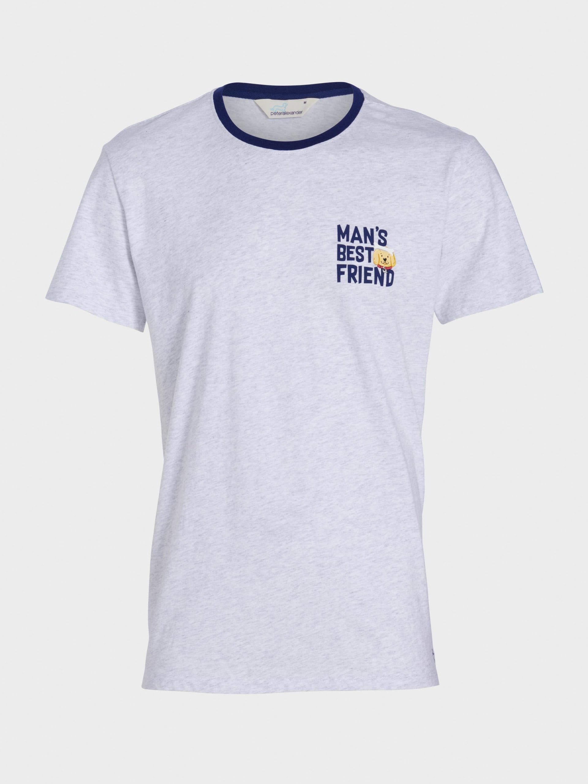 Mans Best Friend Tee greymarle