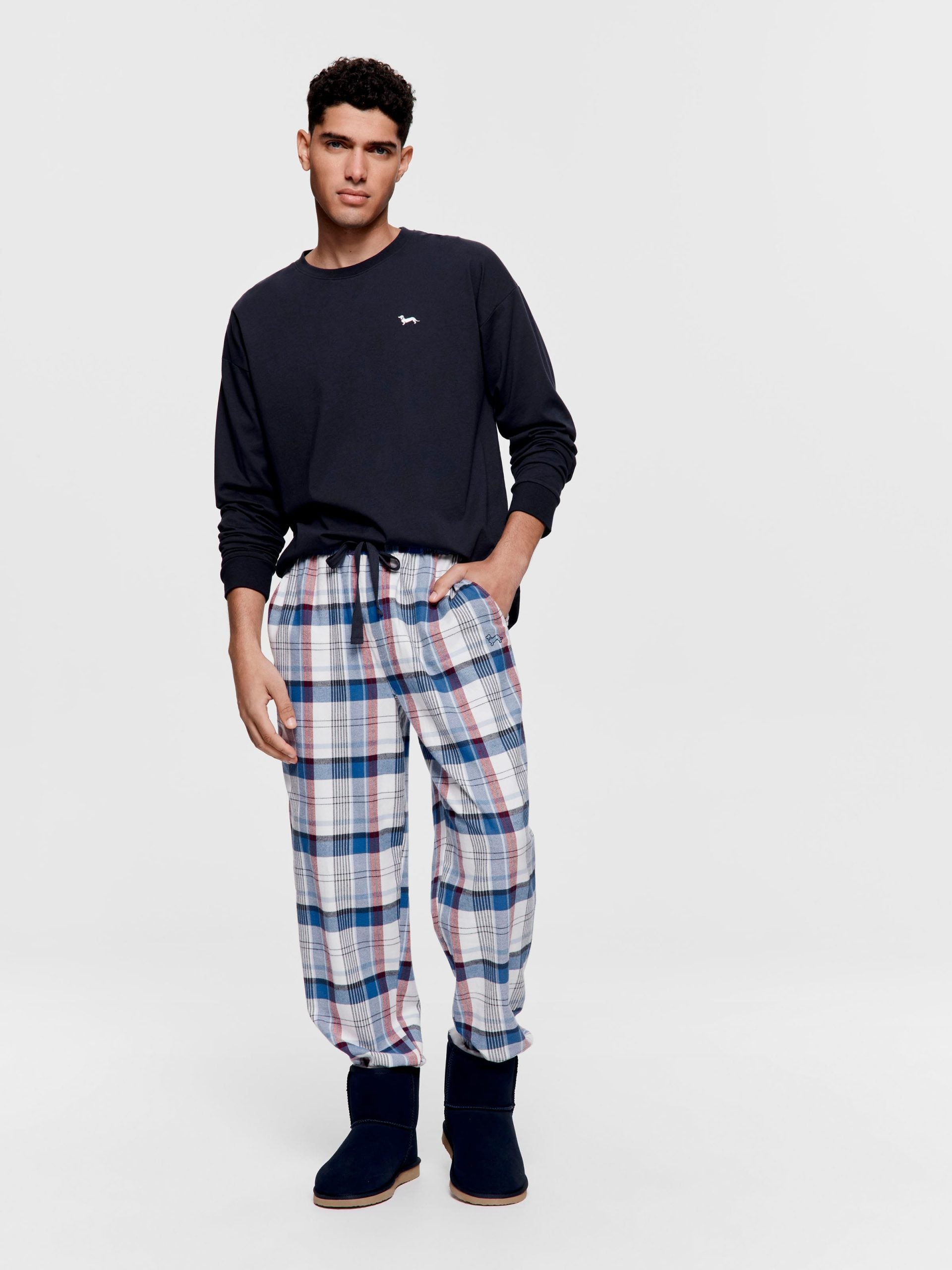 Coastal Check Classic Pj Pant multi