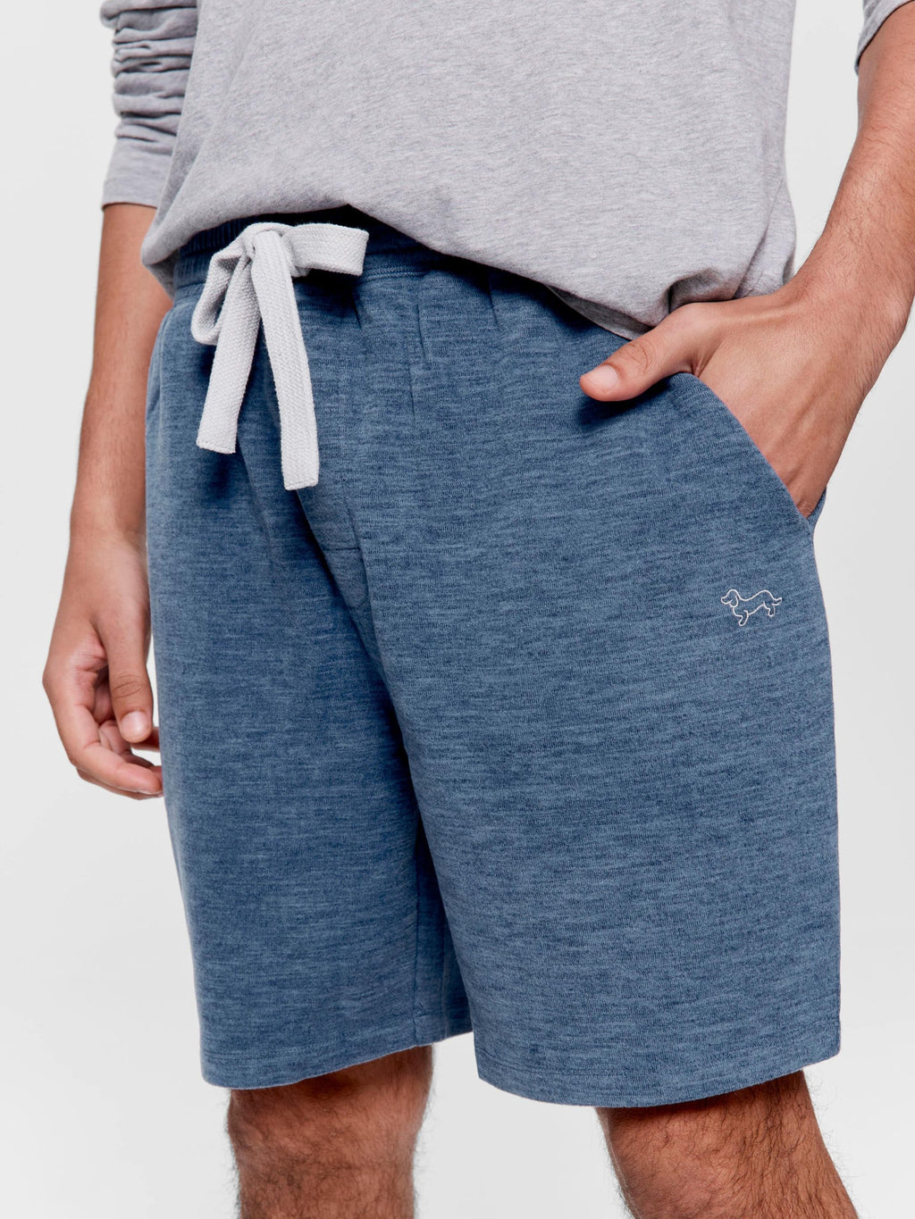 Denim Marle Mid Short blue