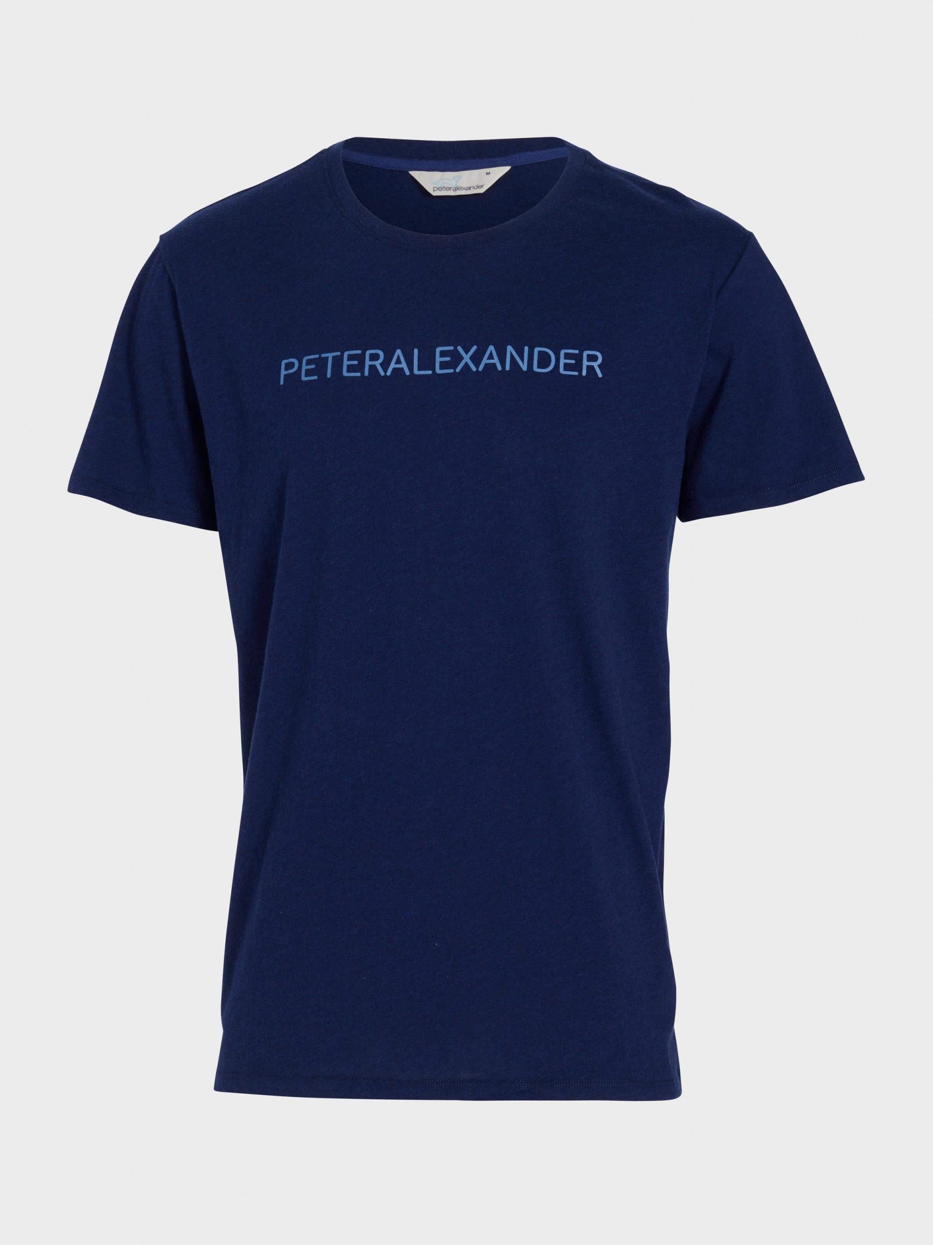 P.A Brand Tee navy