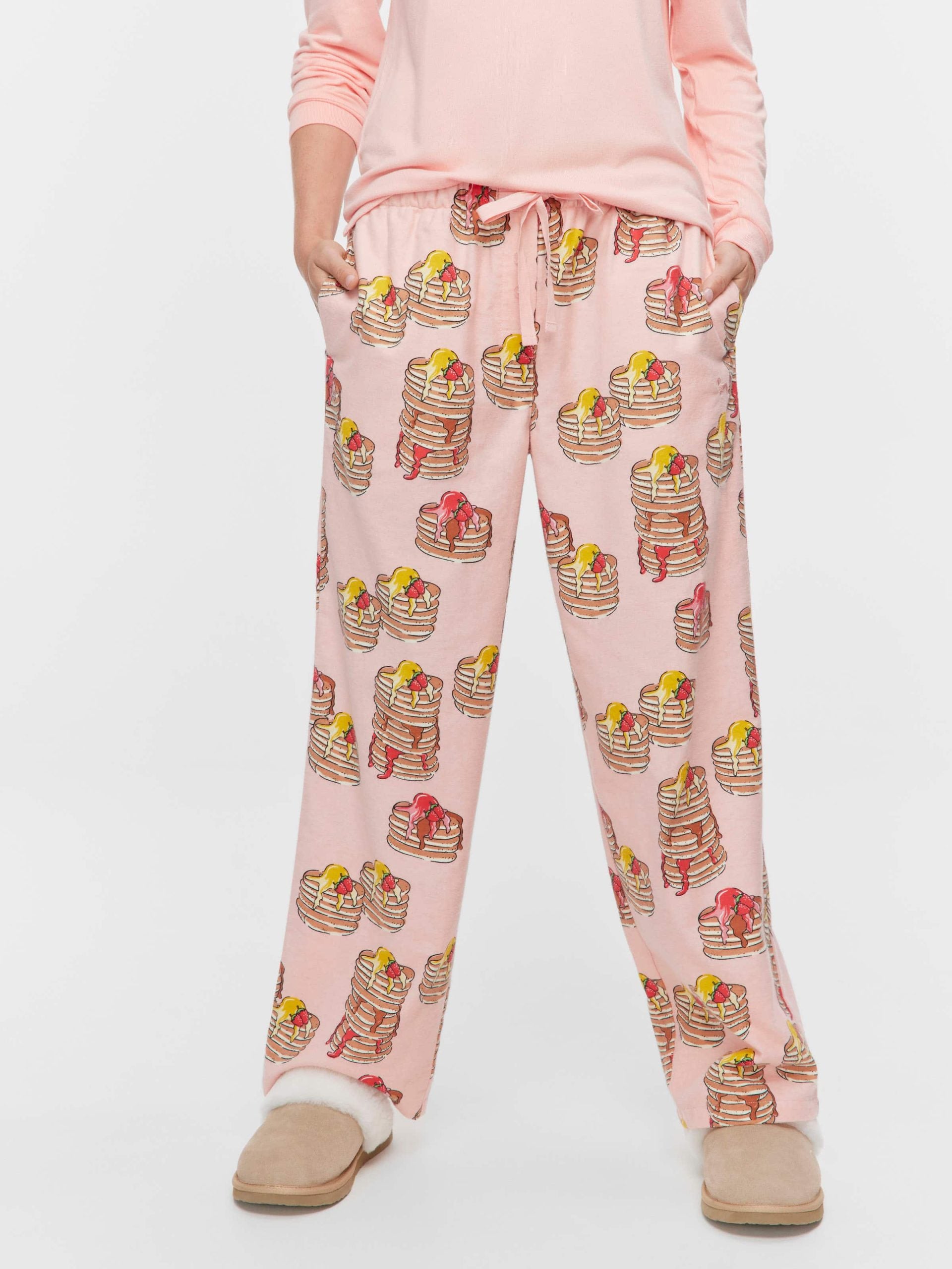 Pancake Stack Flannelette Pj Pant multi