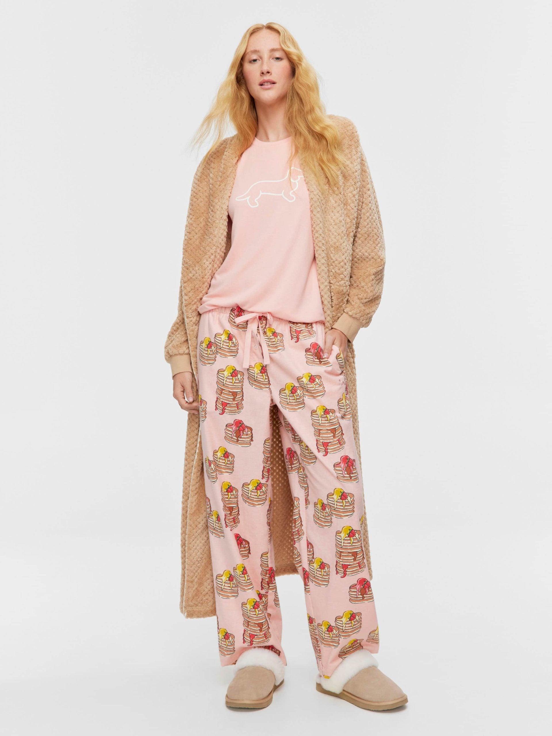Pancake Stack Flannelette Pj Pant multi