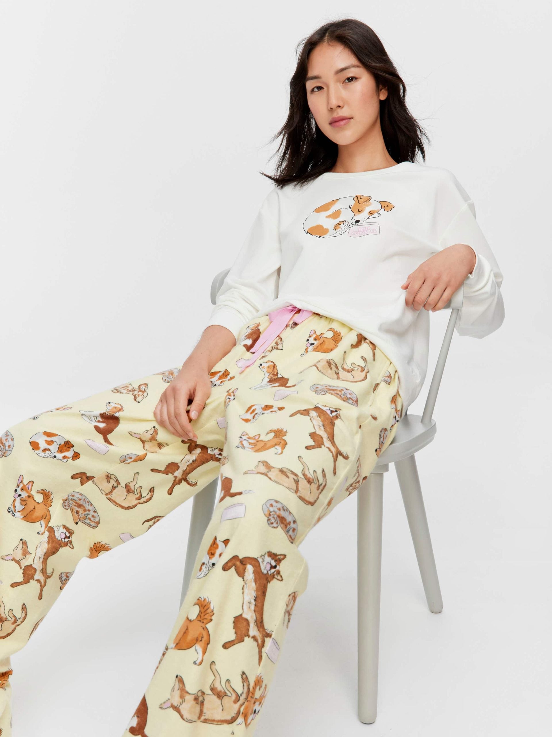 Happy Dogs Flannelette Classic Pj Pant Multi